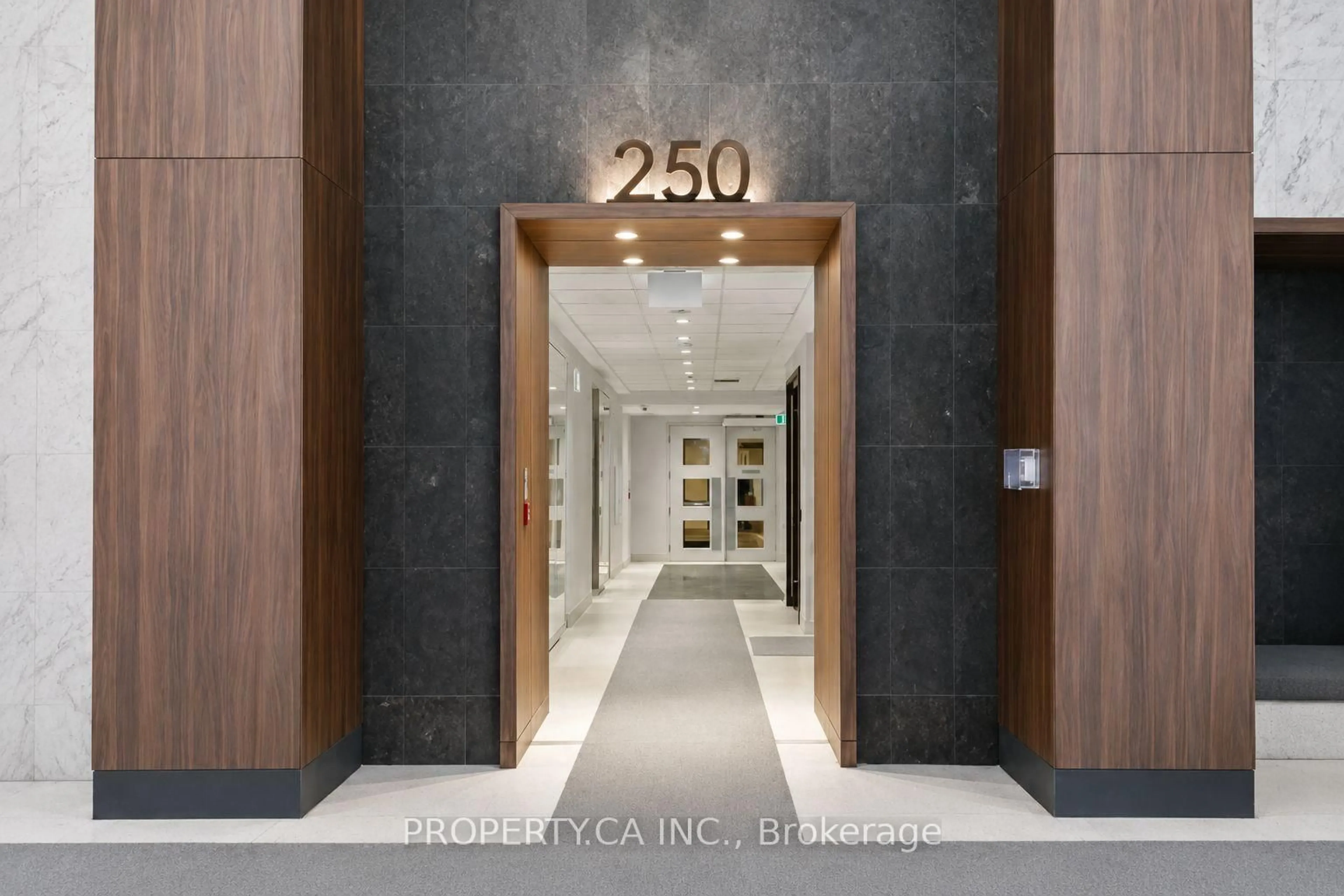 Indoor foyer for 250 Wellington St #329, Toronto Ontario M5V 3P6