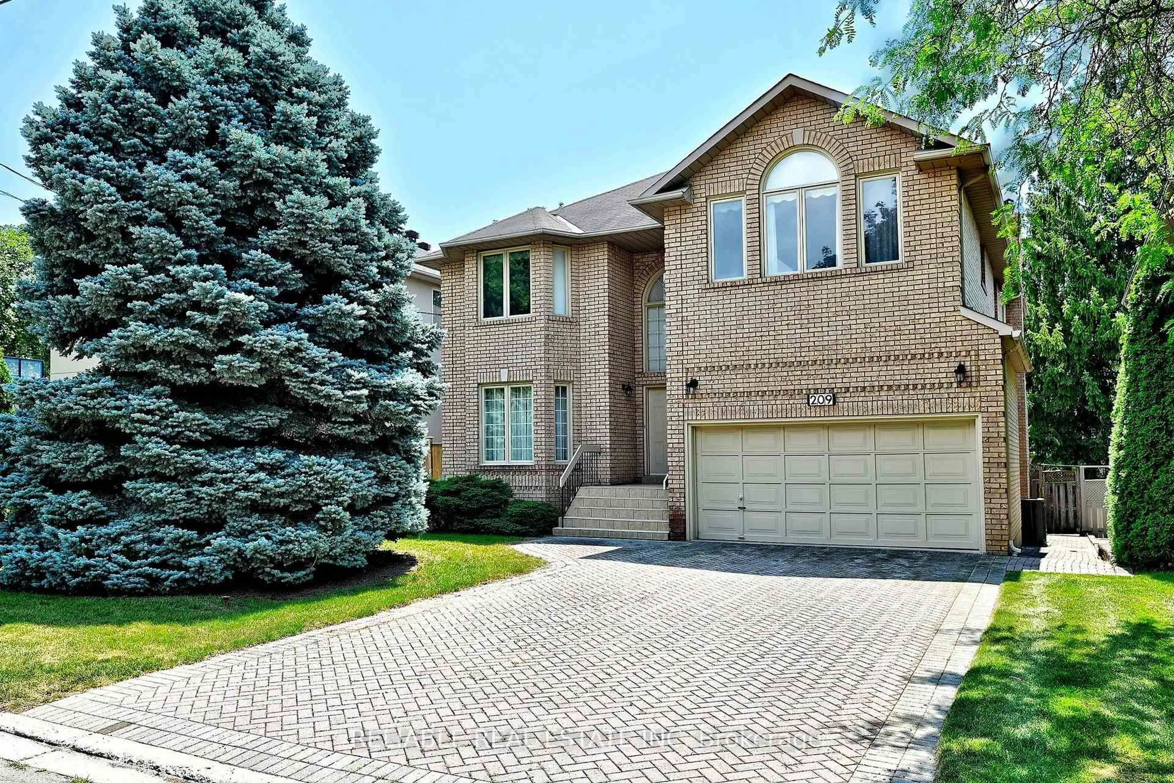 Home with brick exterior material, street for 209 Alfred Ave, Toronto Ontario M2N 3J5
