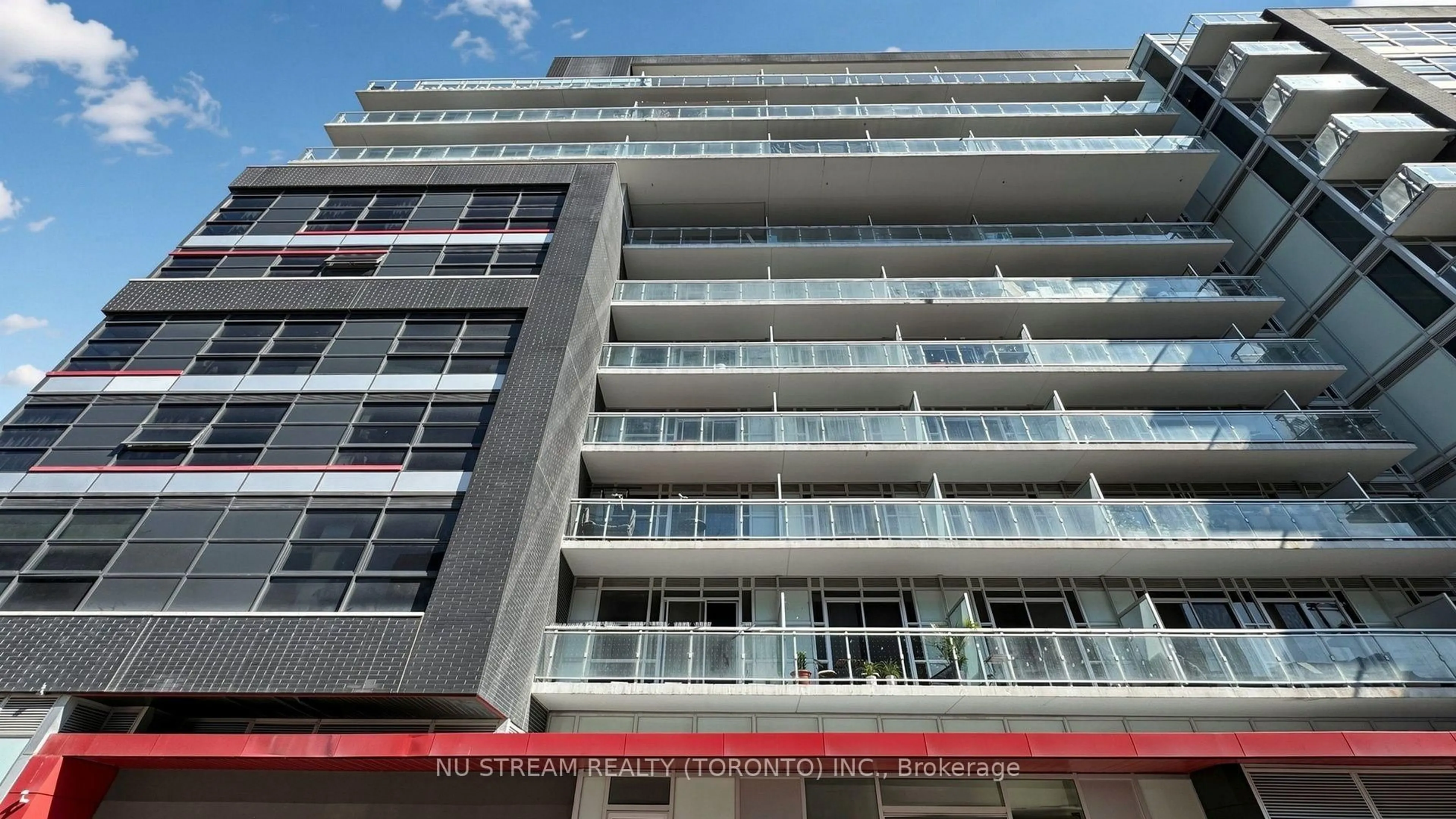 Balcony in the apartment, building for 10 Willison Sq #708, Toronto Ontario M5T 0A8