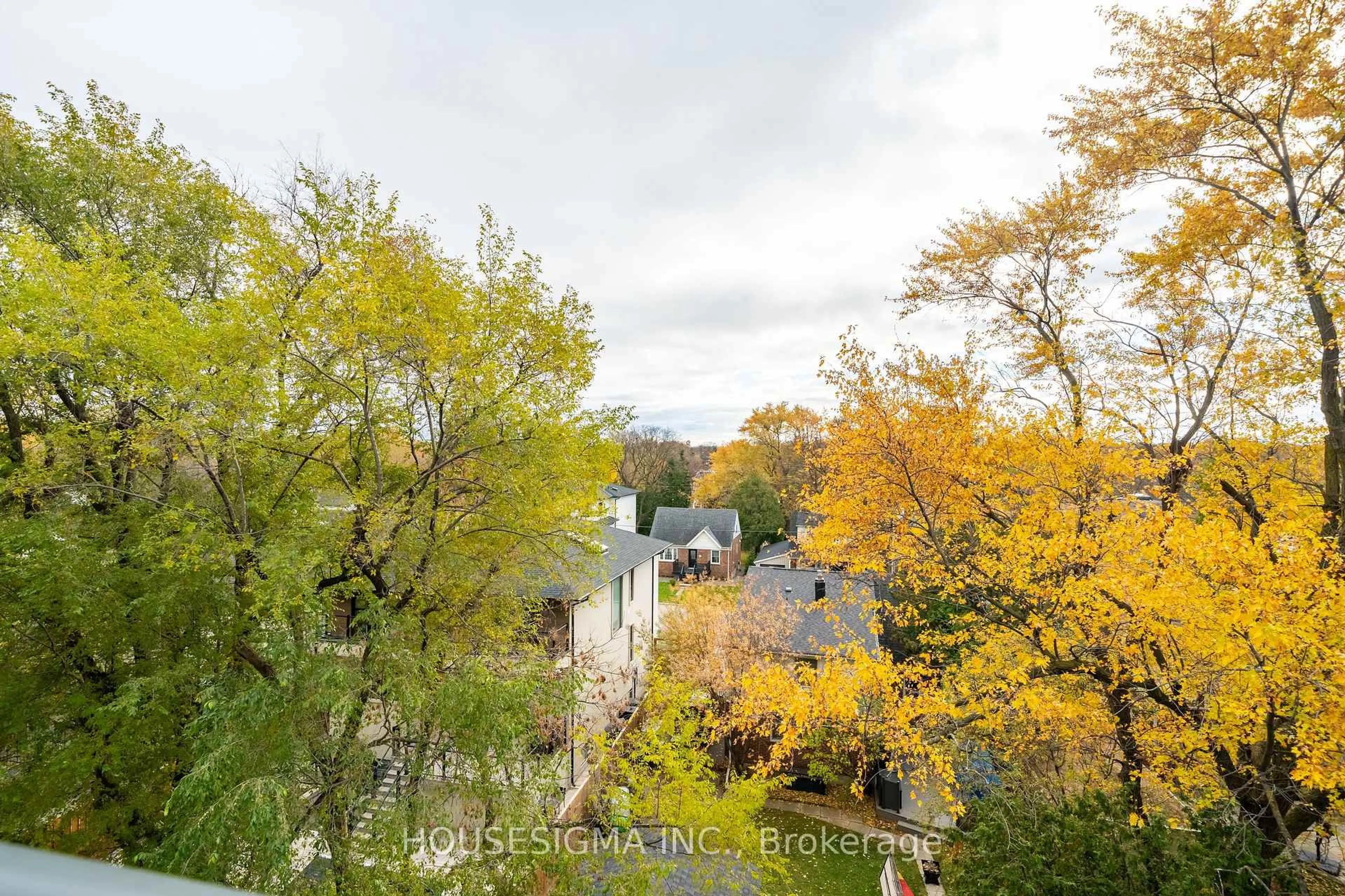 A pic from outside/outdoor area/front of a property/back of a property/a pic from drone, forest/trees view for 181 Sheppard Ave #414, Toronto Ontario M2N 0L9