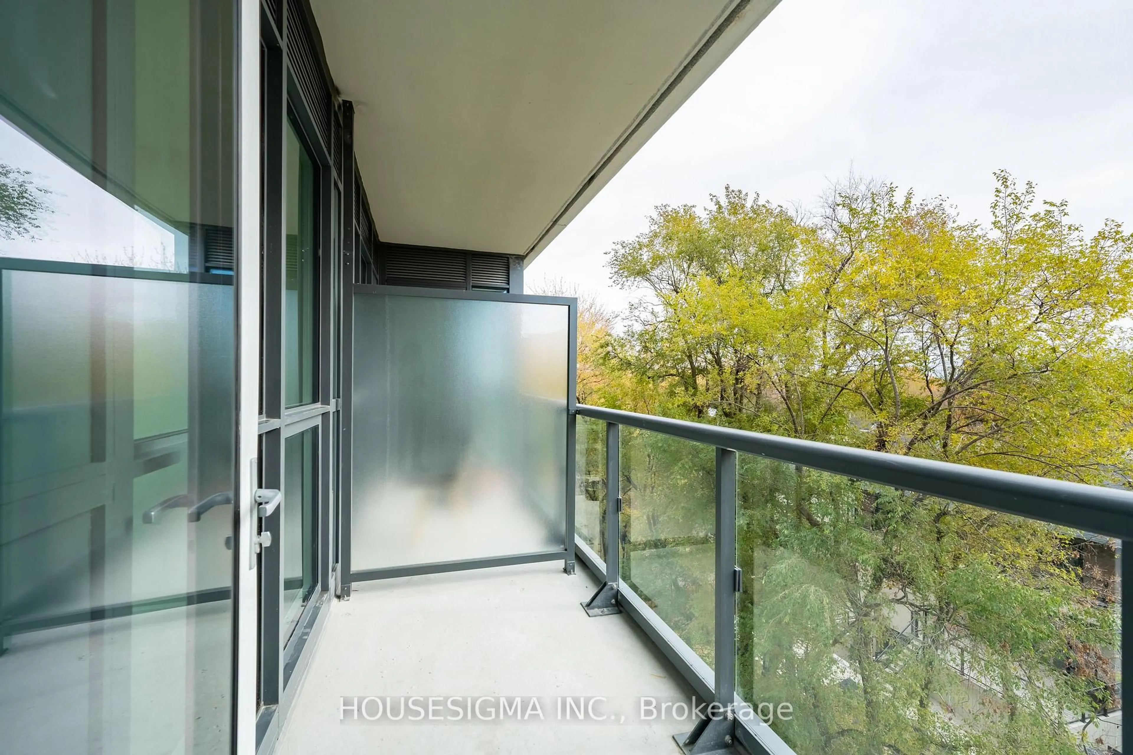 Balcony in the apartment, unknown for 181 Sheppard Ave #414, Toronto Ontario M2N 0L9