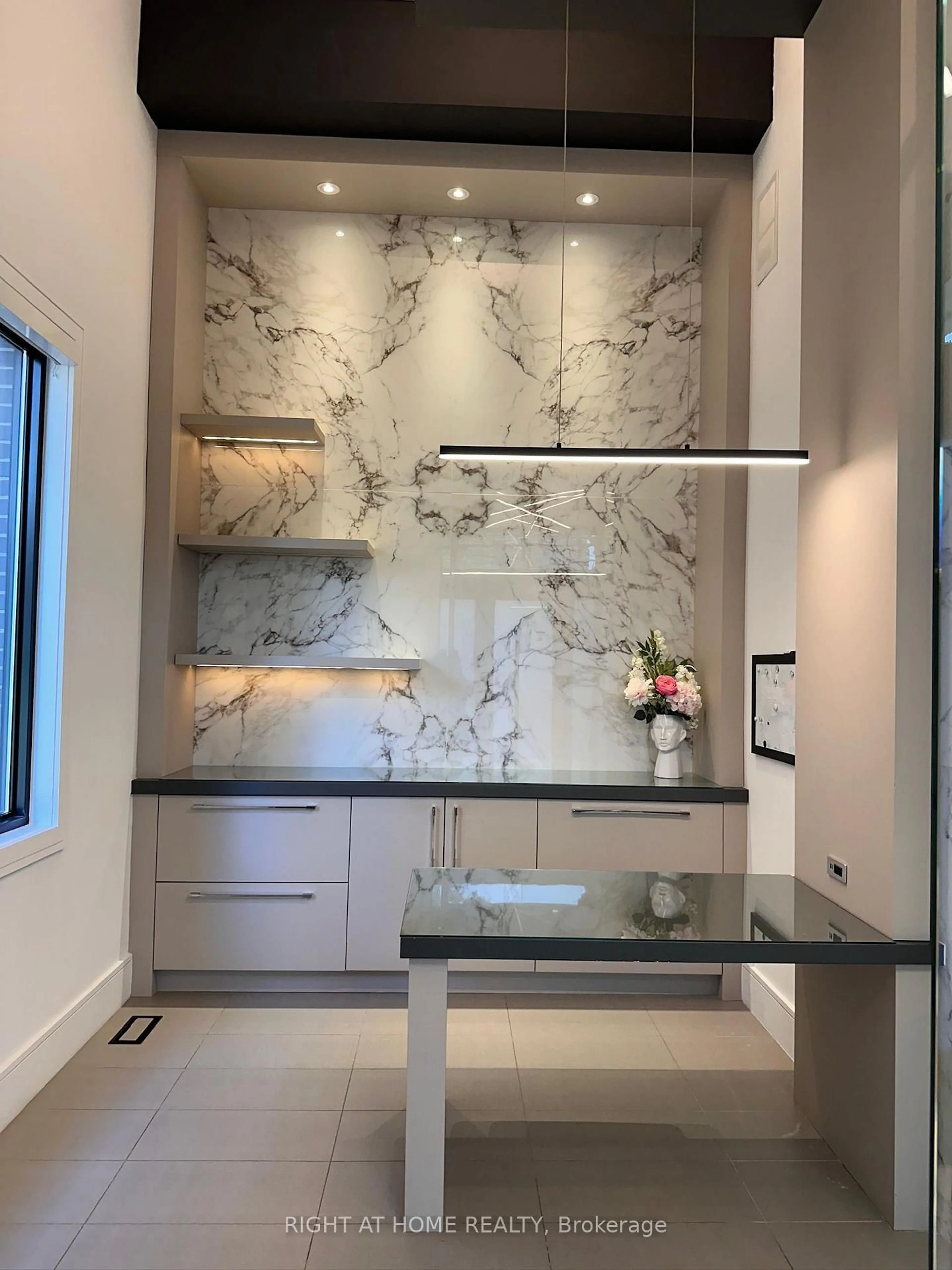 Contemporary bathroom, ceramic/tile floor for 75 Dunblaine Ave, Toronto Ontario M5M 2S2