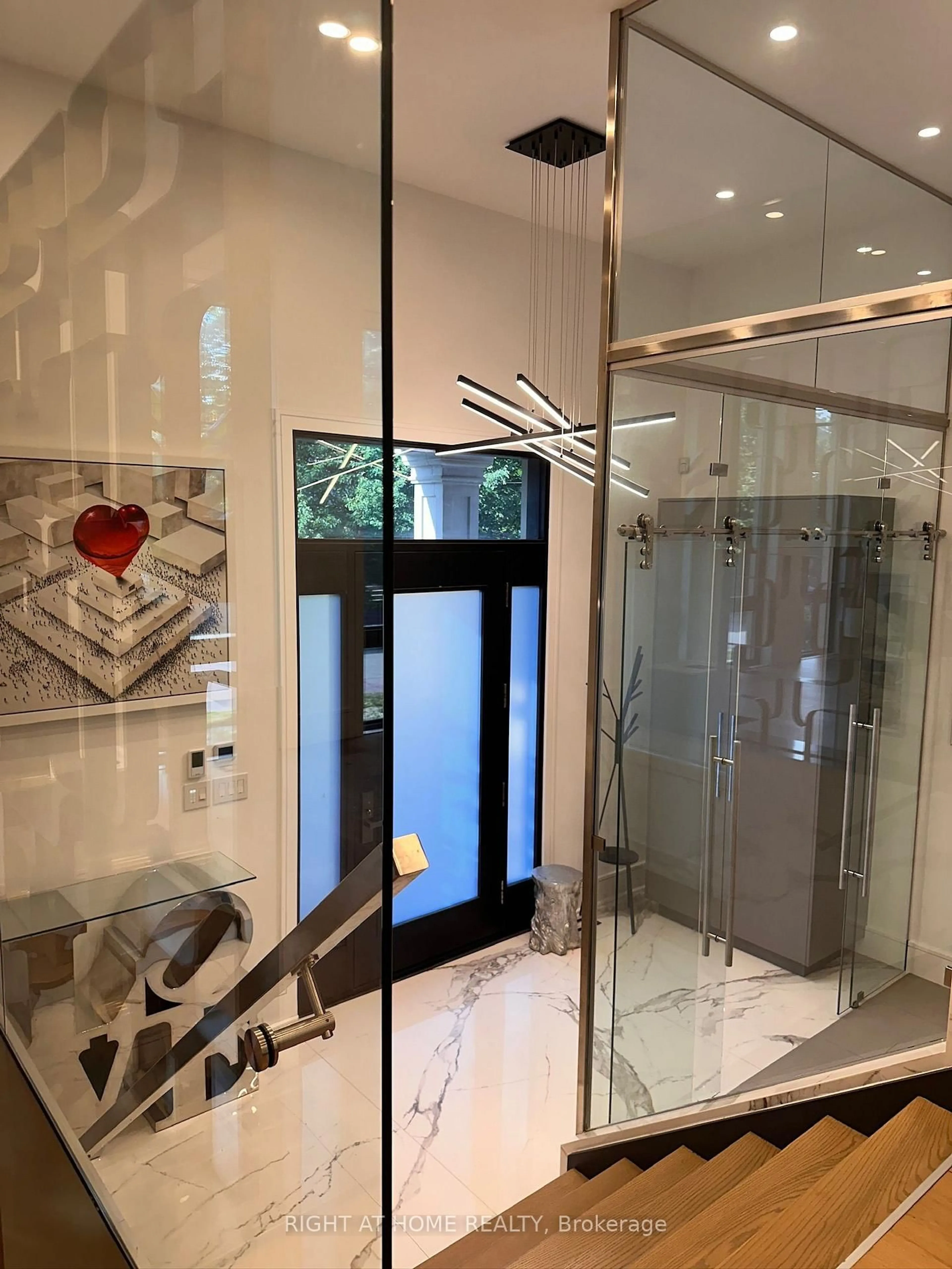 Contemporary bathroom, ceramic/tile floor for 75 Dunblaine Ave, Toronto Ontario M5M 2S2