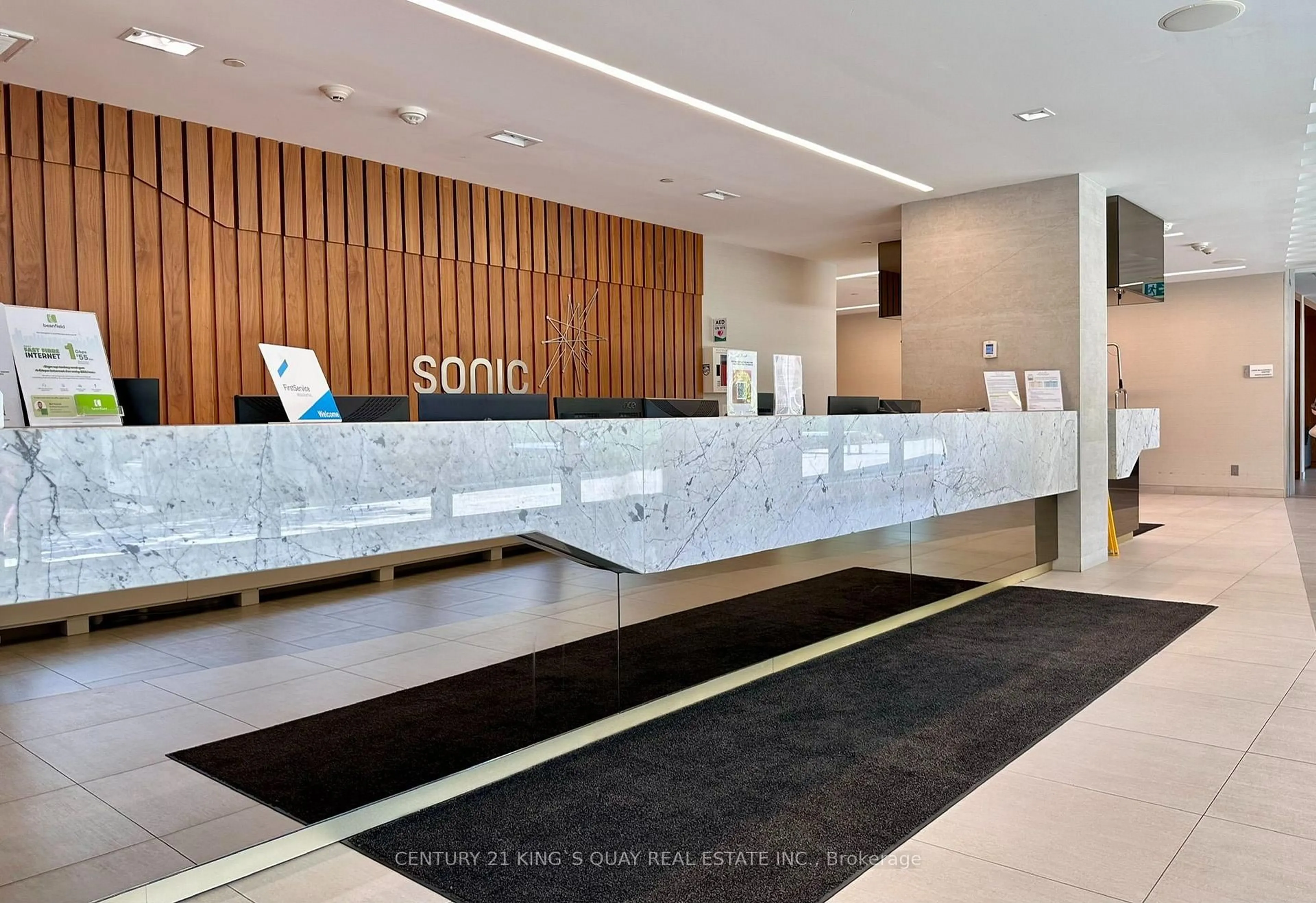 Lobby for 6 Sonic Way #N3002, Toronto Ontario M3C 0P1