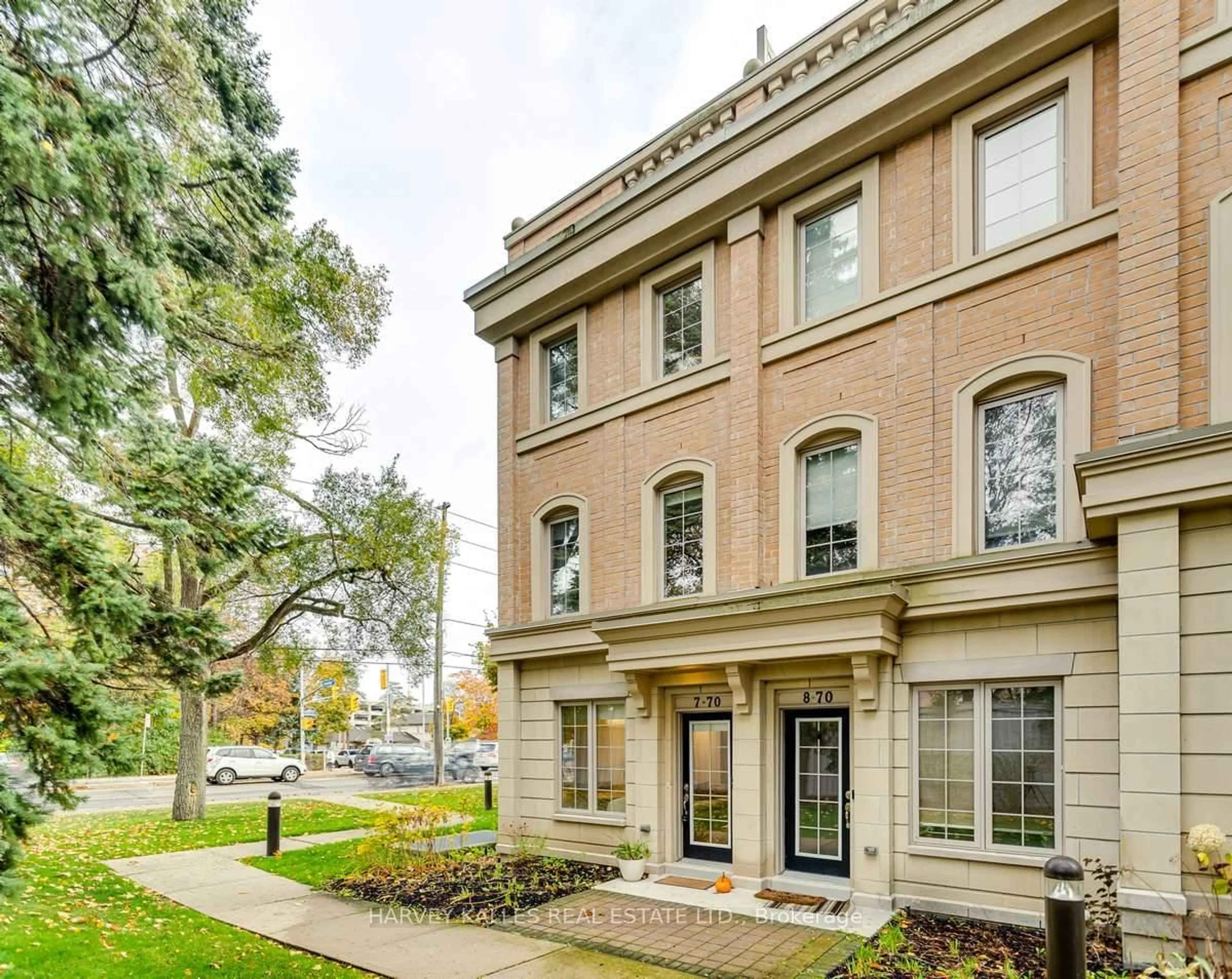 Home with brick exterior material, street for 70 Hargrave Lane #7, Toronto Ontario M4N 0A4