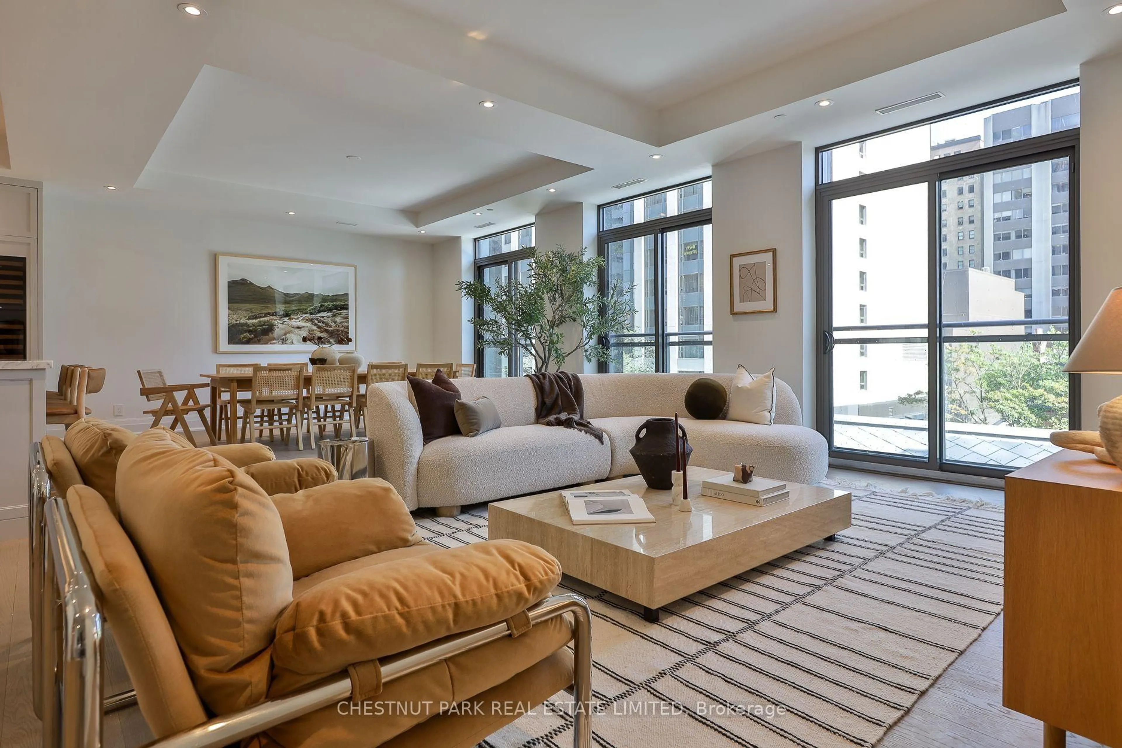 Living room with furniture, unknown for 10 Prince Arthur Ave #404, Toronto Ontario M5R 1A9