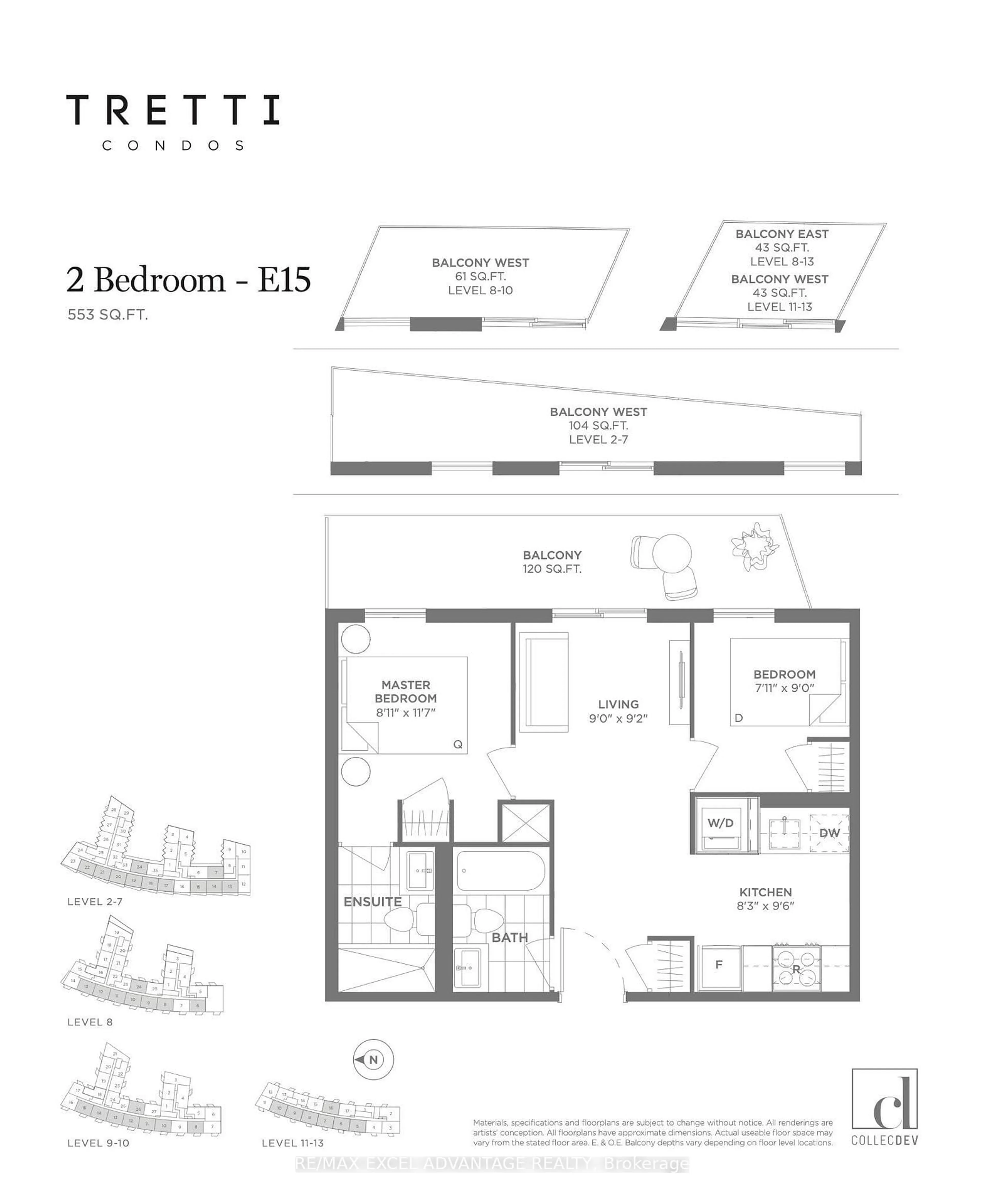 Floor plan for 30 Tretti Way #PH17, Toronto Ontario M3H 0E3