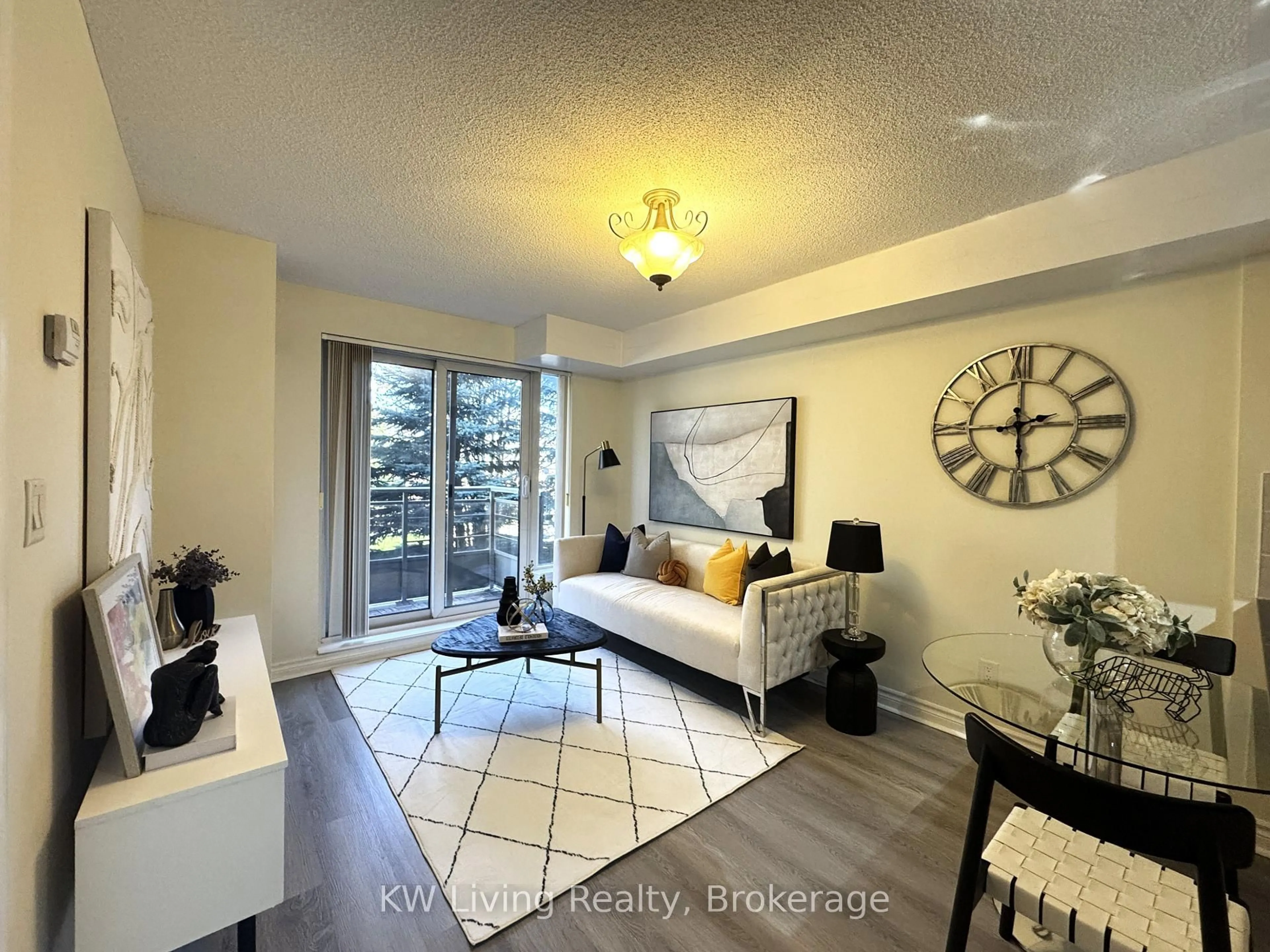 Living room with furniture, unknown for 19 Barberry Pl #204, Toronto Ontario M2K 3E3