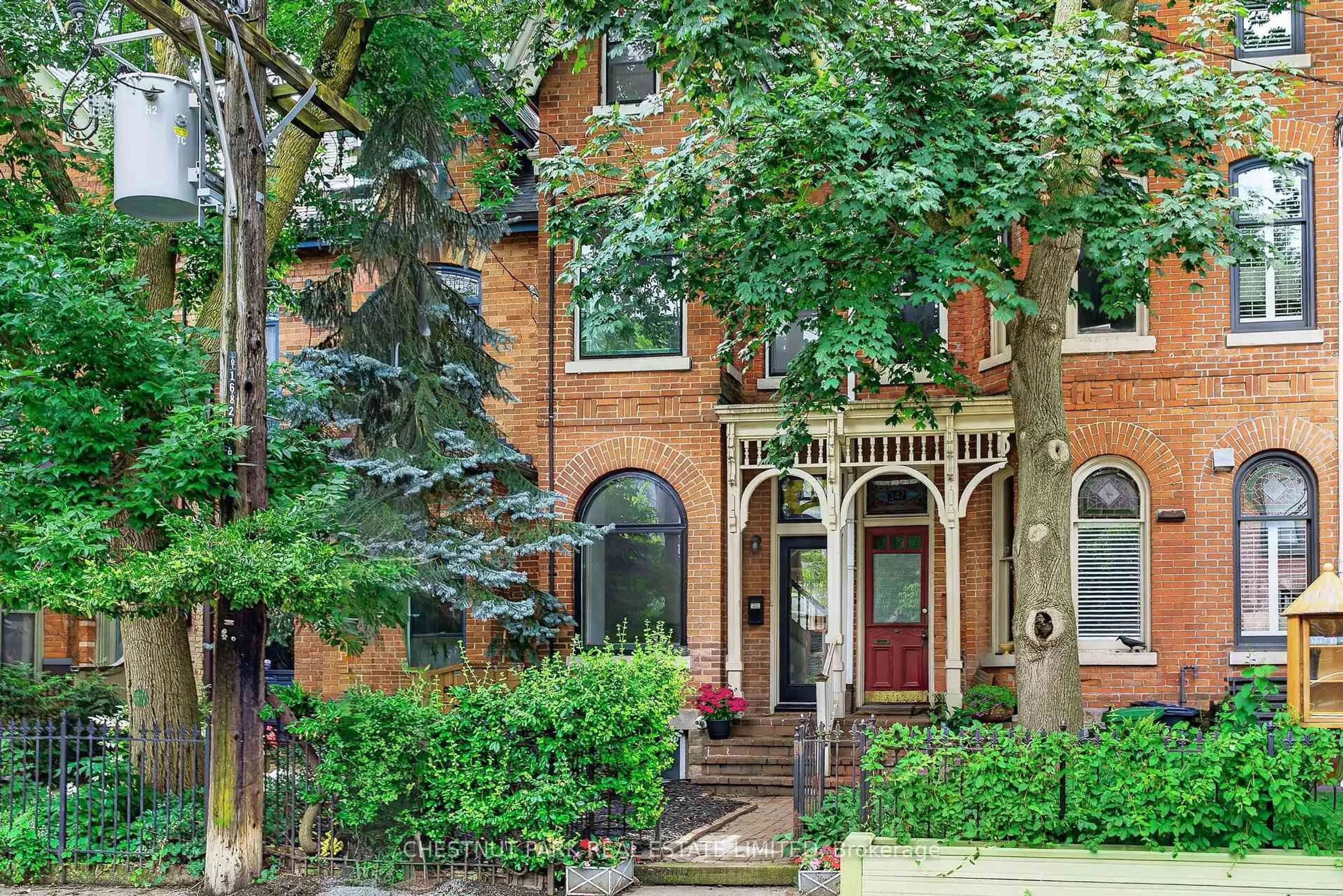 Home with brick exterior material, street for 347 1/2 Wellesley St, Toronto Ontario M4X 1H2