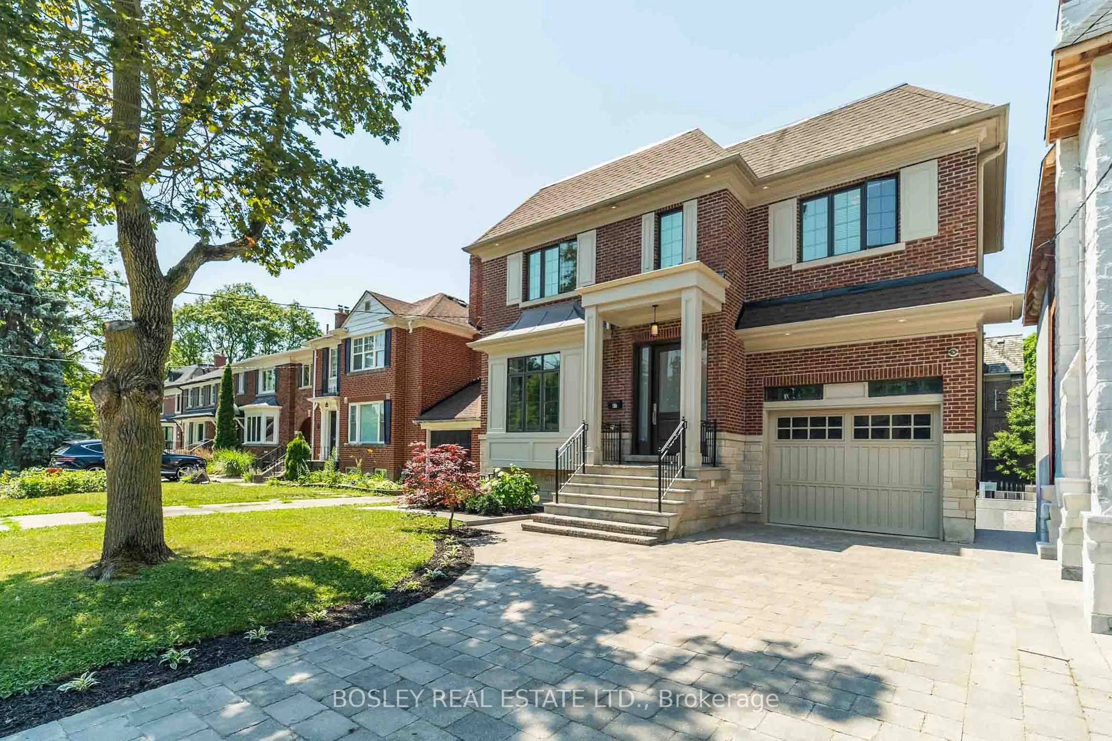 Home with brick exterior material, street for 61 Rykert Cres, Toronto Ontario M4G 2T2