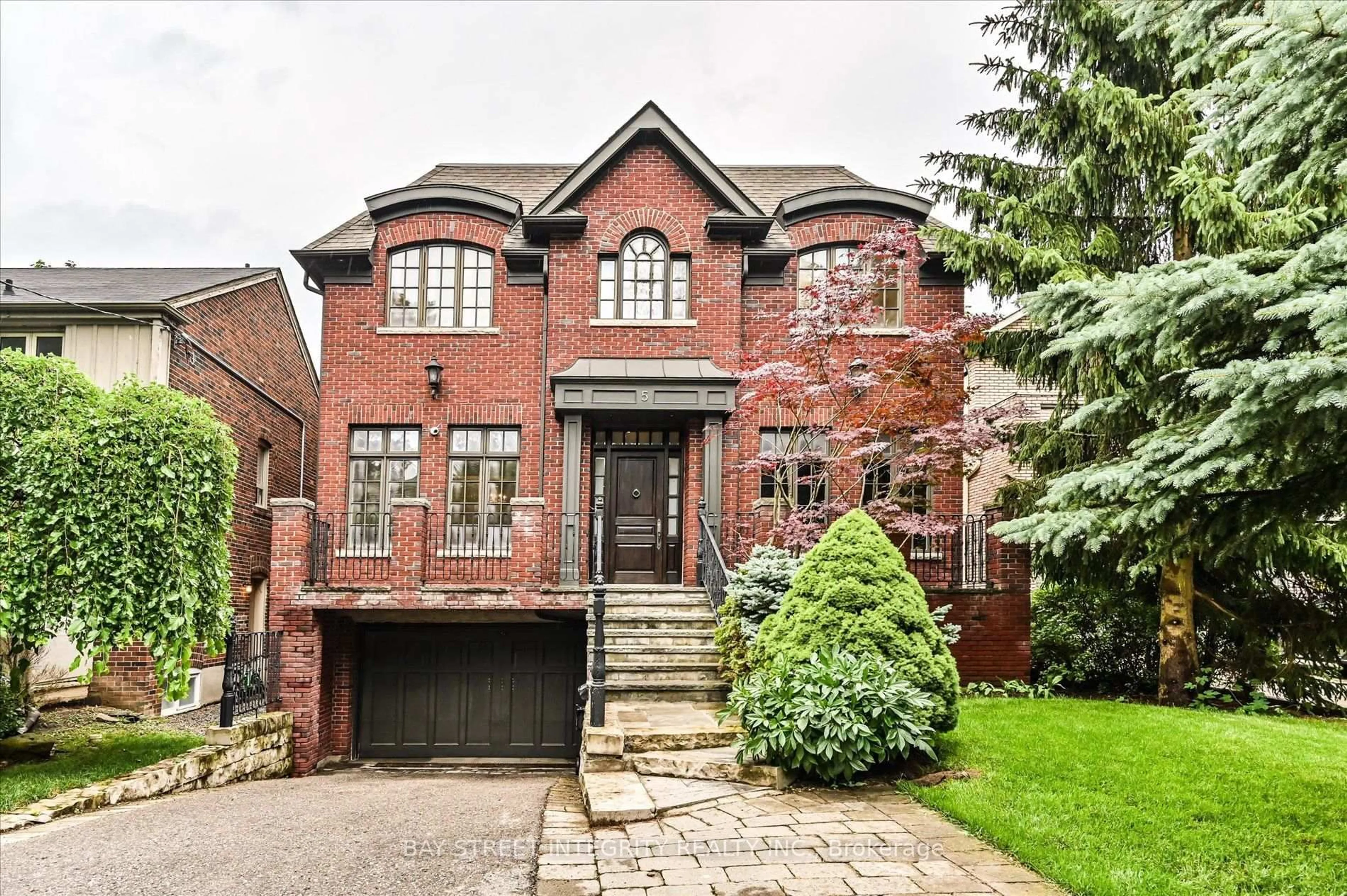 Home with brick exterior material, street for 5 Westgrove Cres, Toronto Ontario M5N 2S7