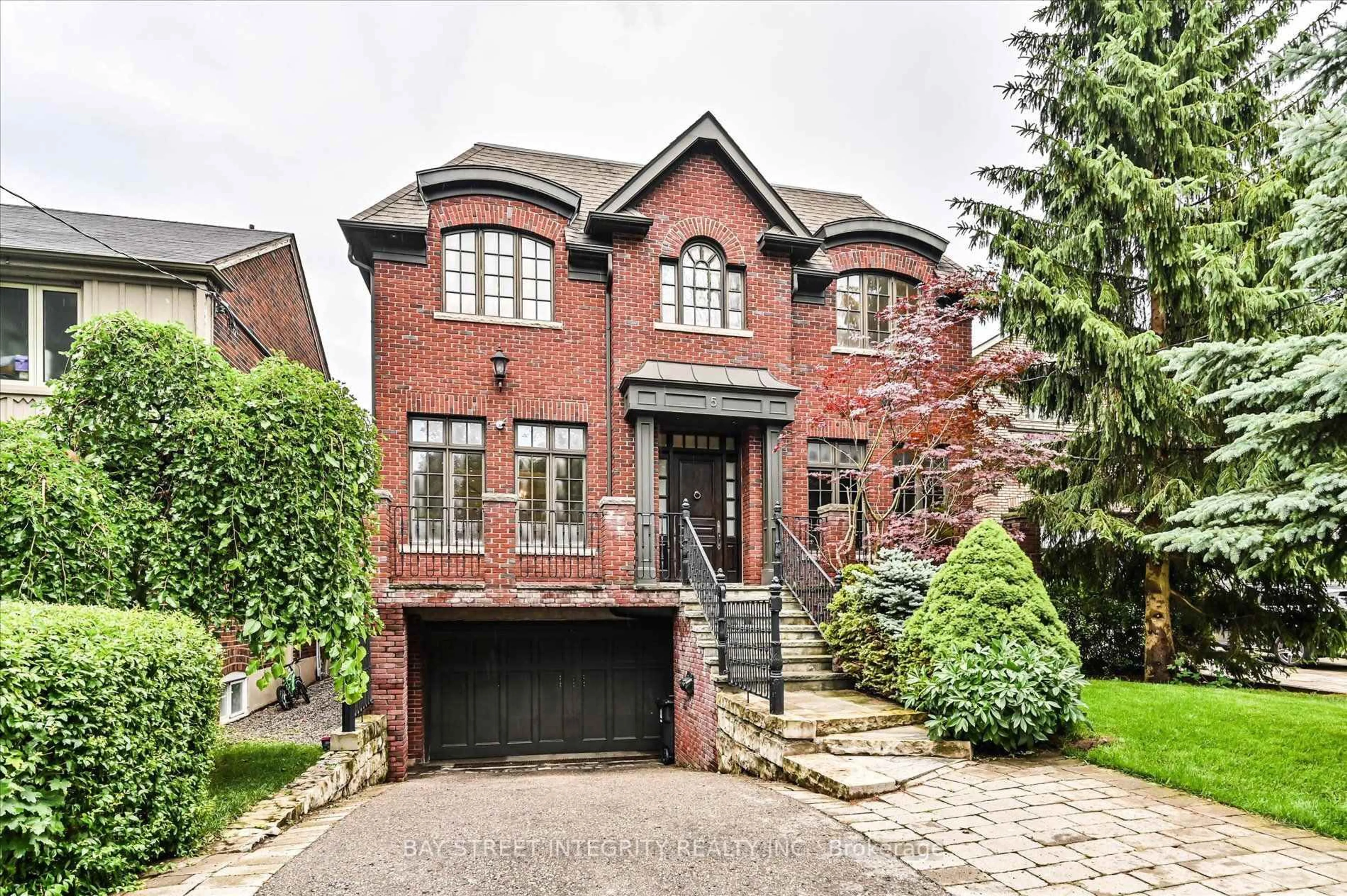 Home with brick exterior material, street for 5 Westgrove Cres, Toronto Ontario M5N 2S7