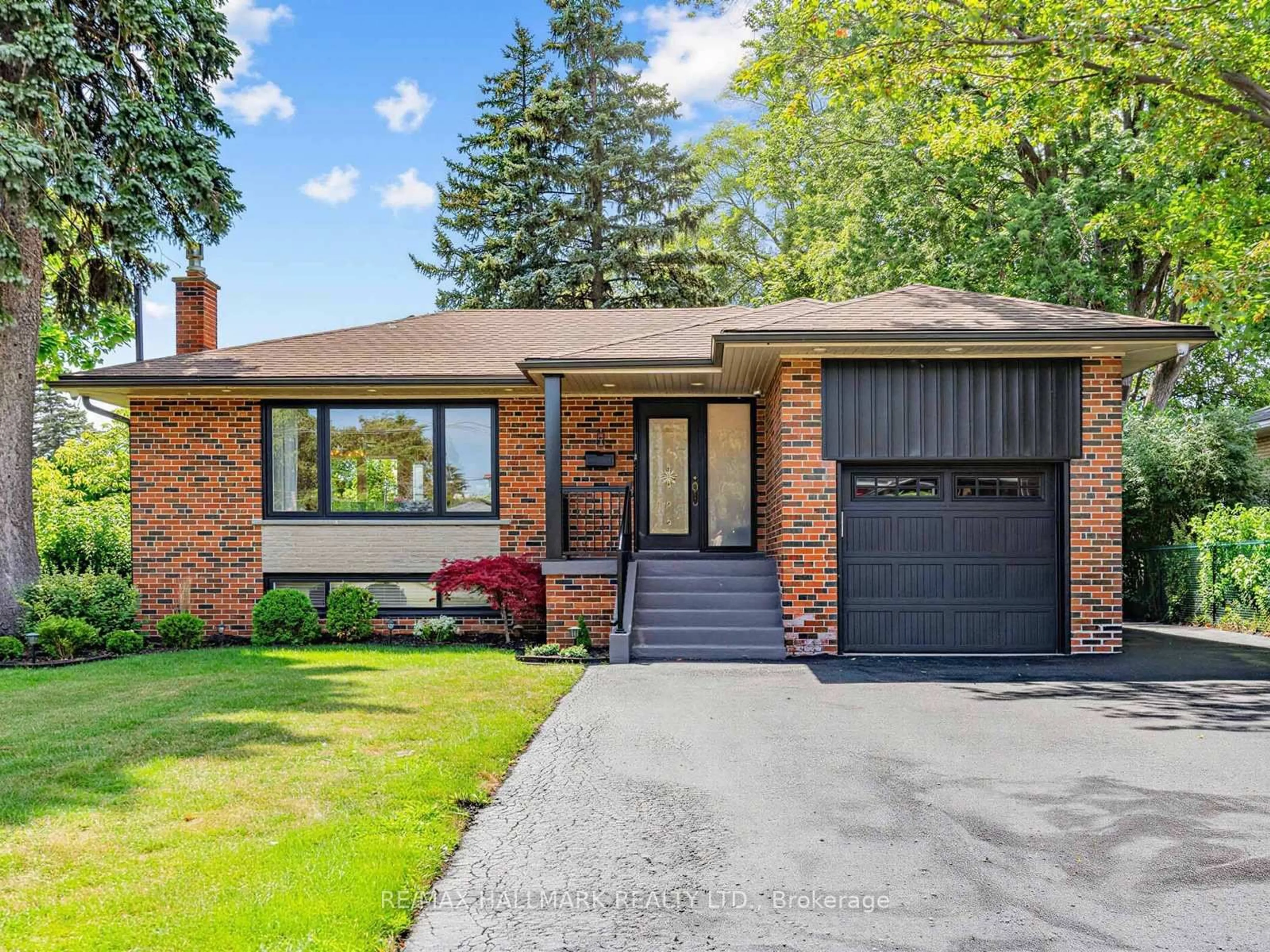 Home with brick exterior material, street for 8 Tufton Cres, Toronto Ontario M4A 2E3
