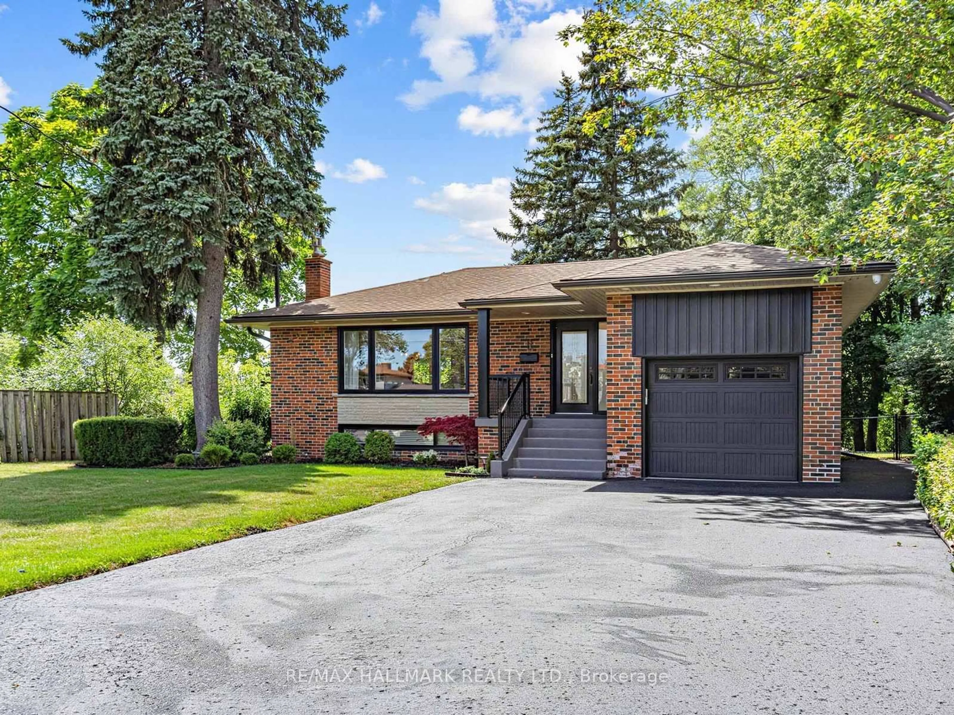 Home with brick exterior material, street for 8 Tufton Cres, Toronto Ontario M4A 2E3