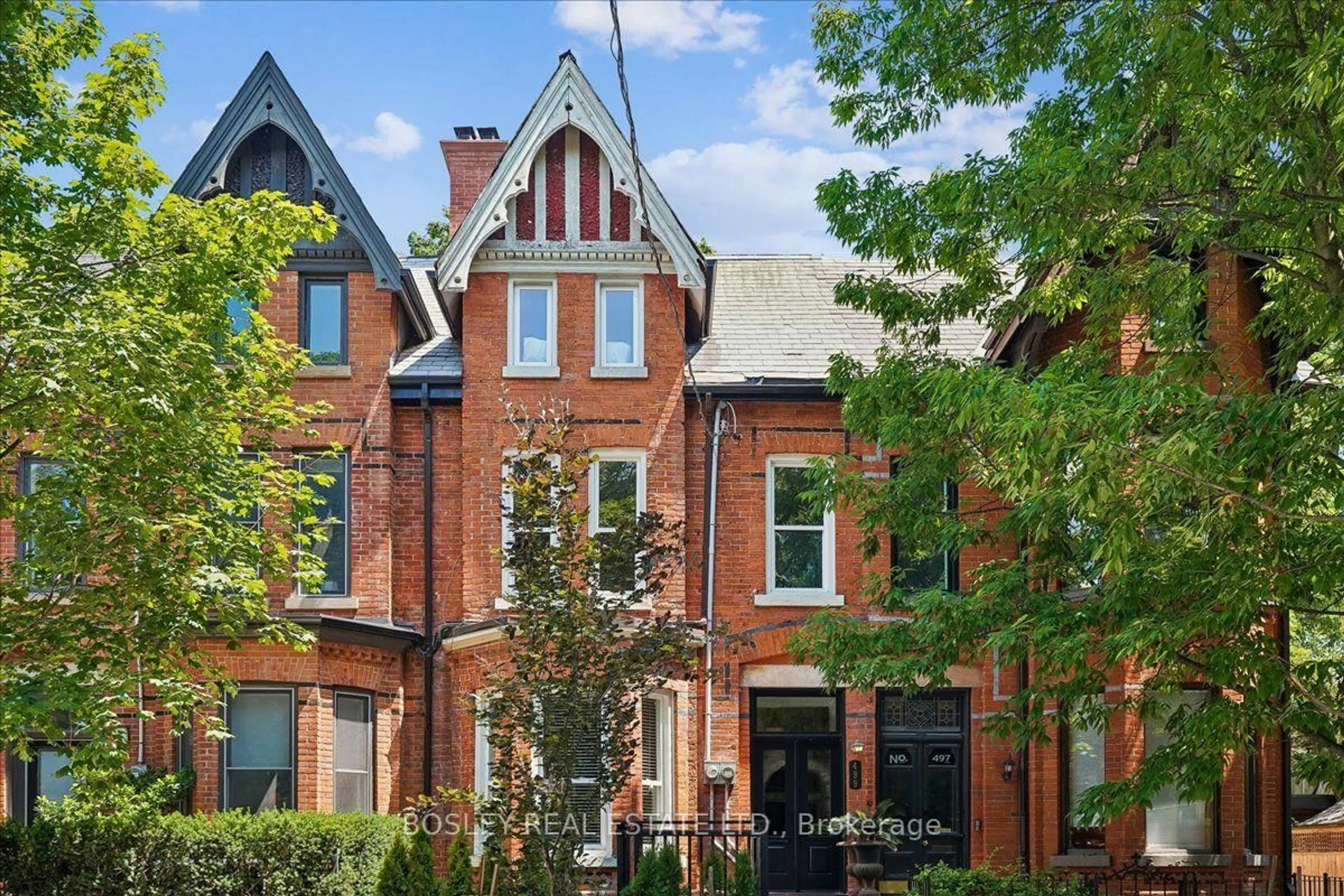 Home with brick exterior material, street for 499 Ontario St, Toronto Ontario M4X 1M7