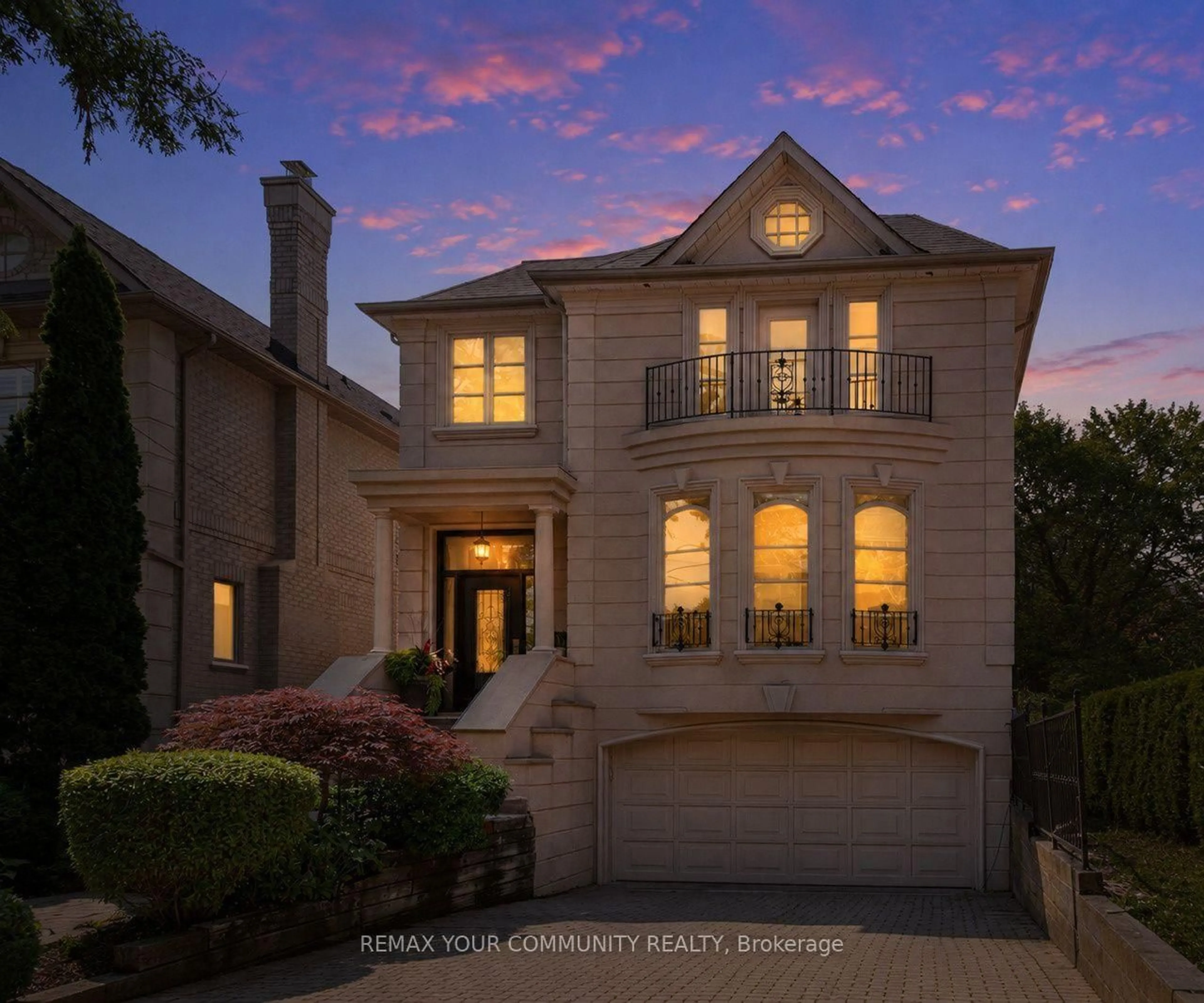 Home with brick exterior material, street for 477 Old Orchard Grve, Toronto Ontario M5M 2G3