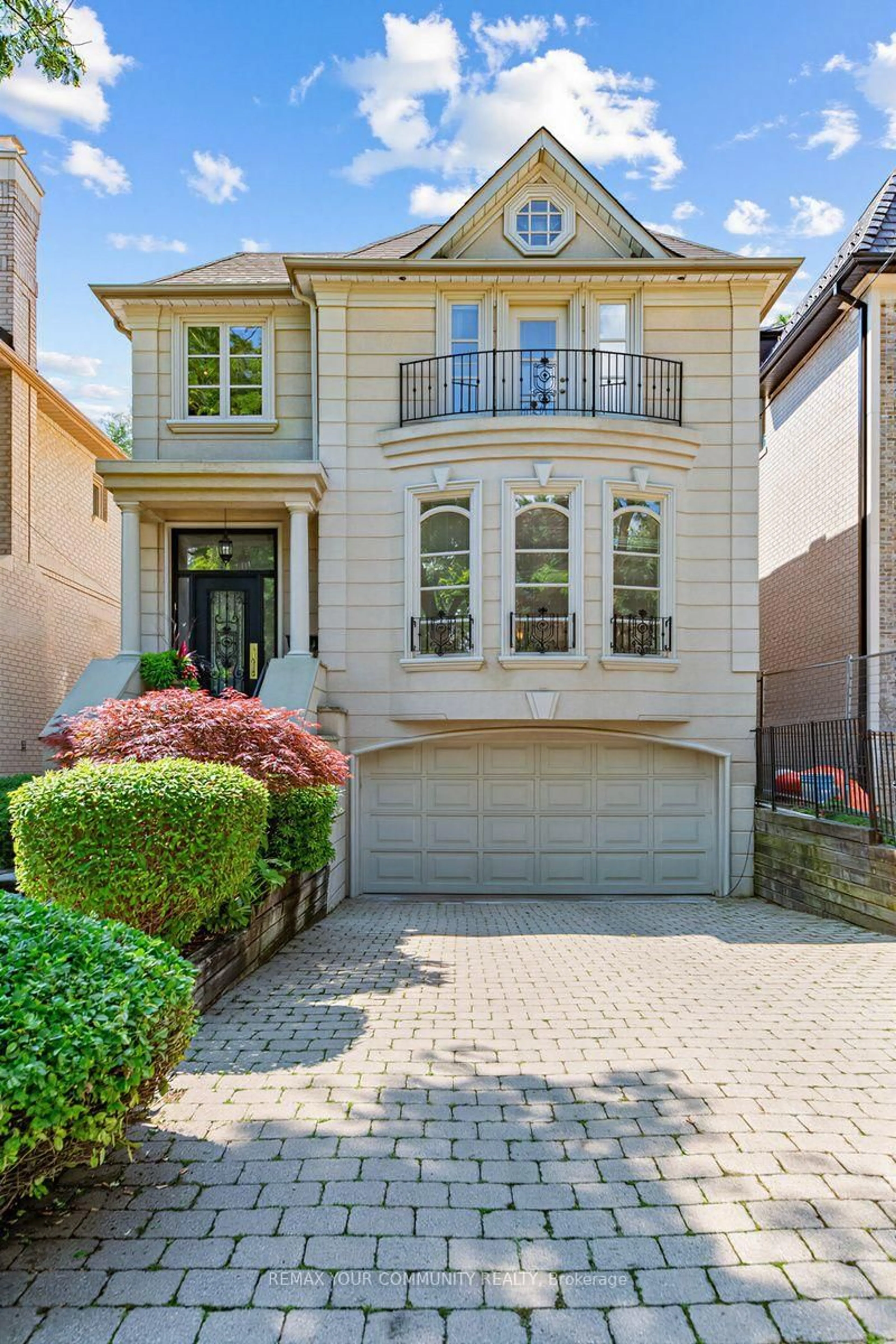 Home with brick exterior material, street for 477 Old Orchard Grve, Toronto Ontario M5M 2G3