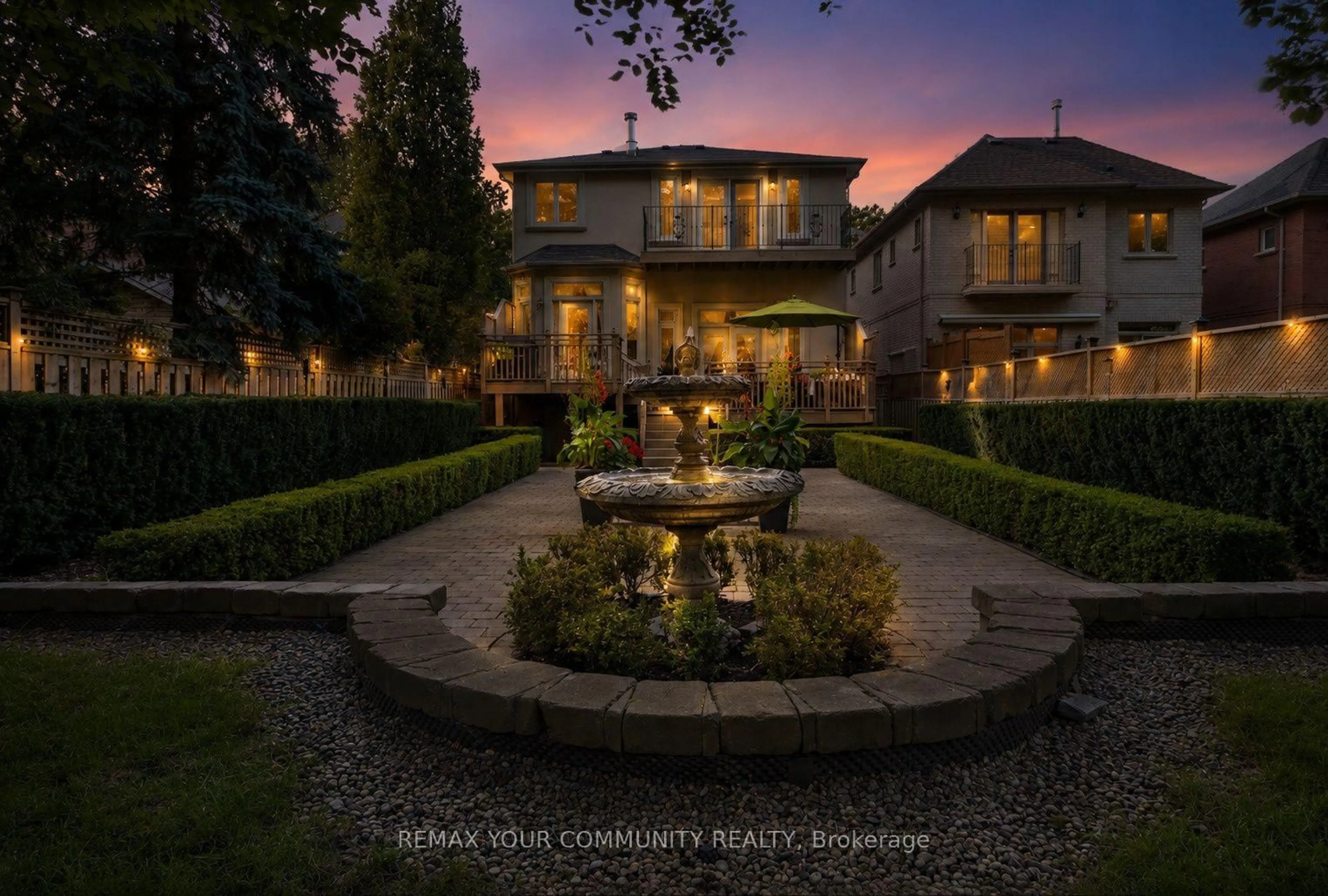 Patio, street for 477 Old Orchard Grve, Toronto Ontario M5M 2G3