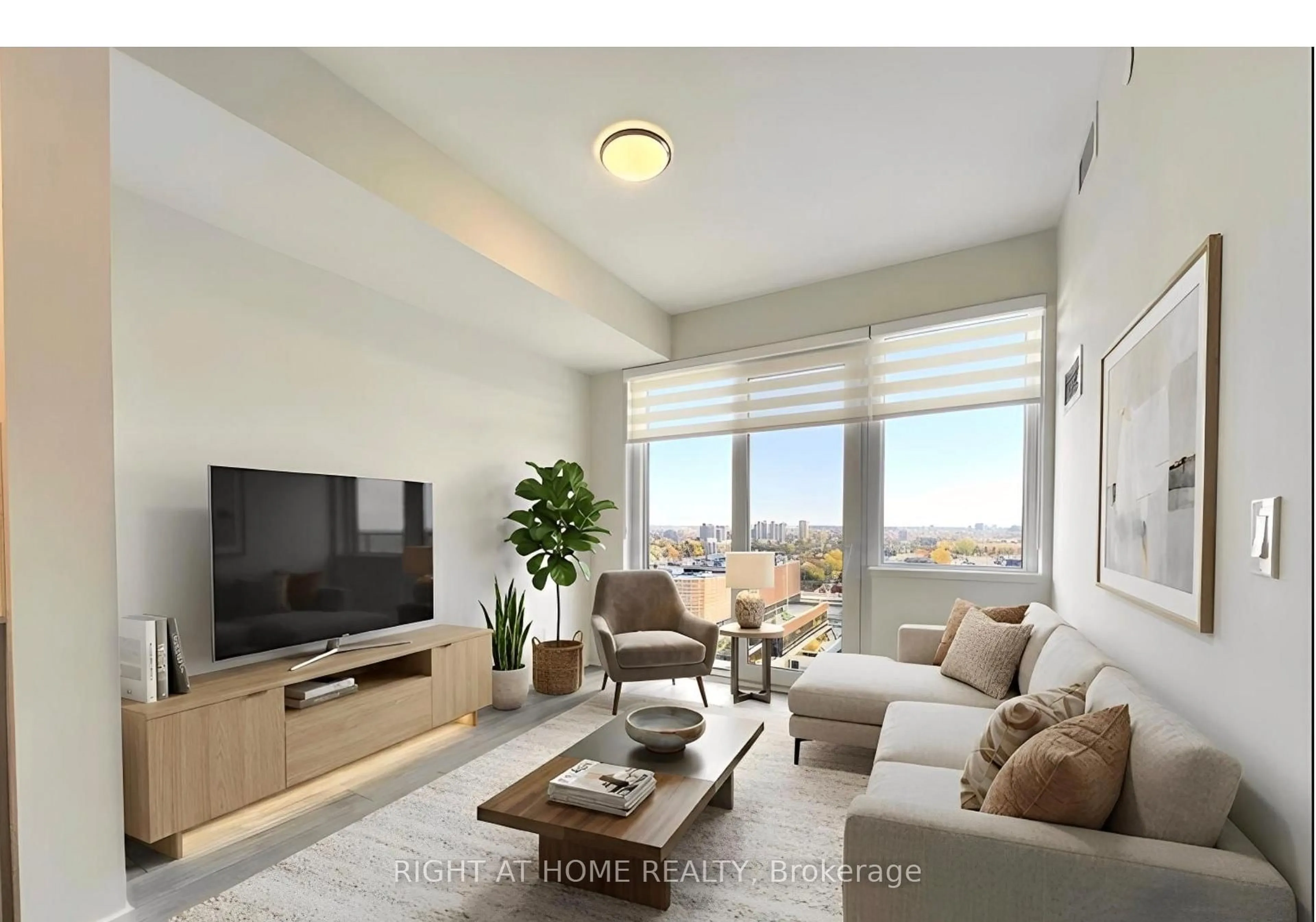 Living room with furniture, unknown for 15 Ellerslie Ave #2301, Toronto Ontario M2N 0L7