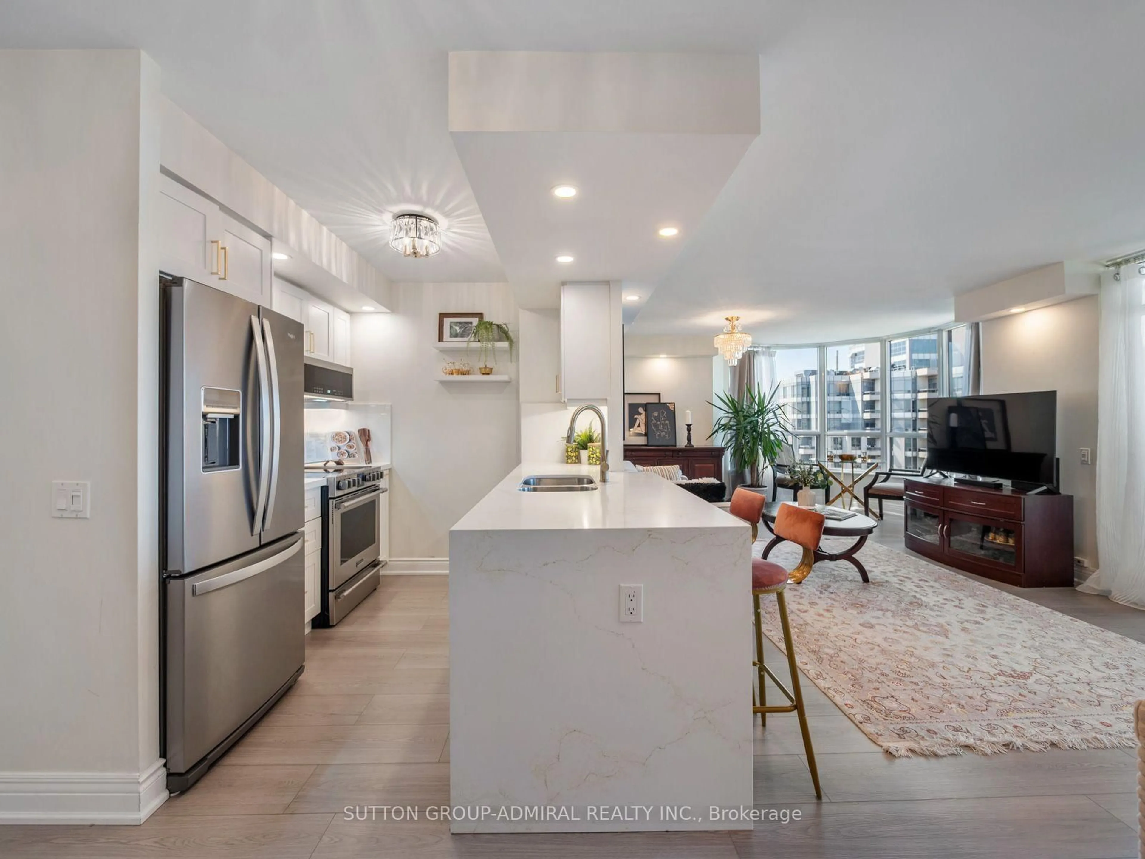 Open concept kitchen, unknown for 10 Northtown Way #2605, Toronto Ontario M2N 7L4