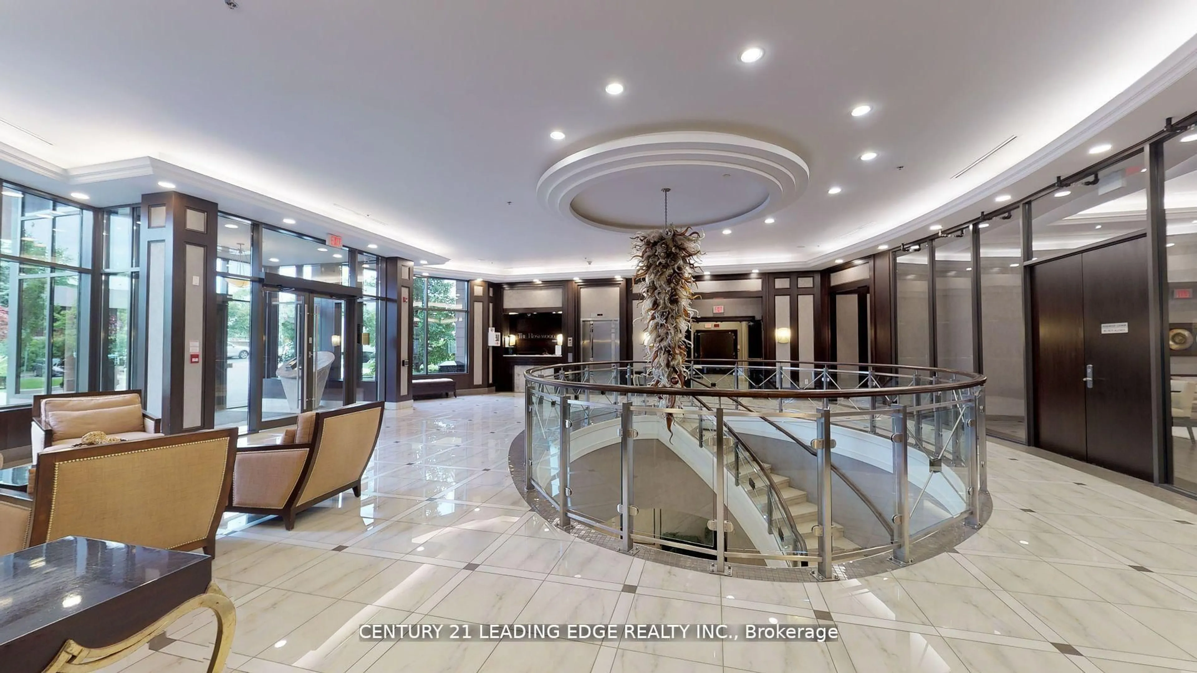 Indoor foyer for 133 Wynford Dr #1209, Toronto Ontario M3C 0J5
