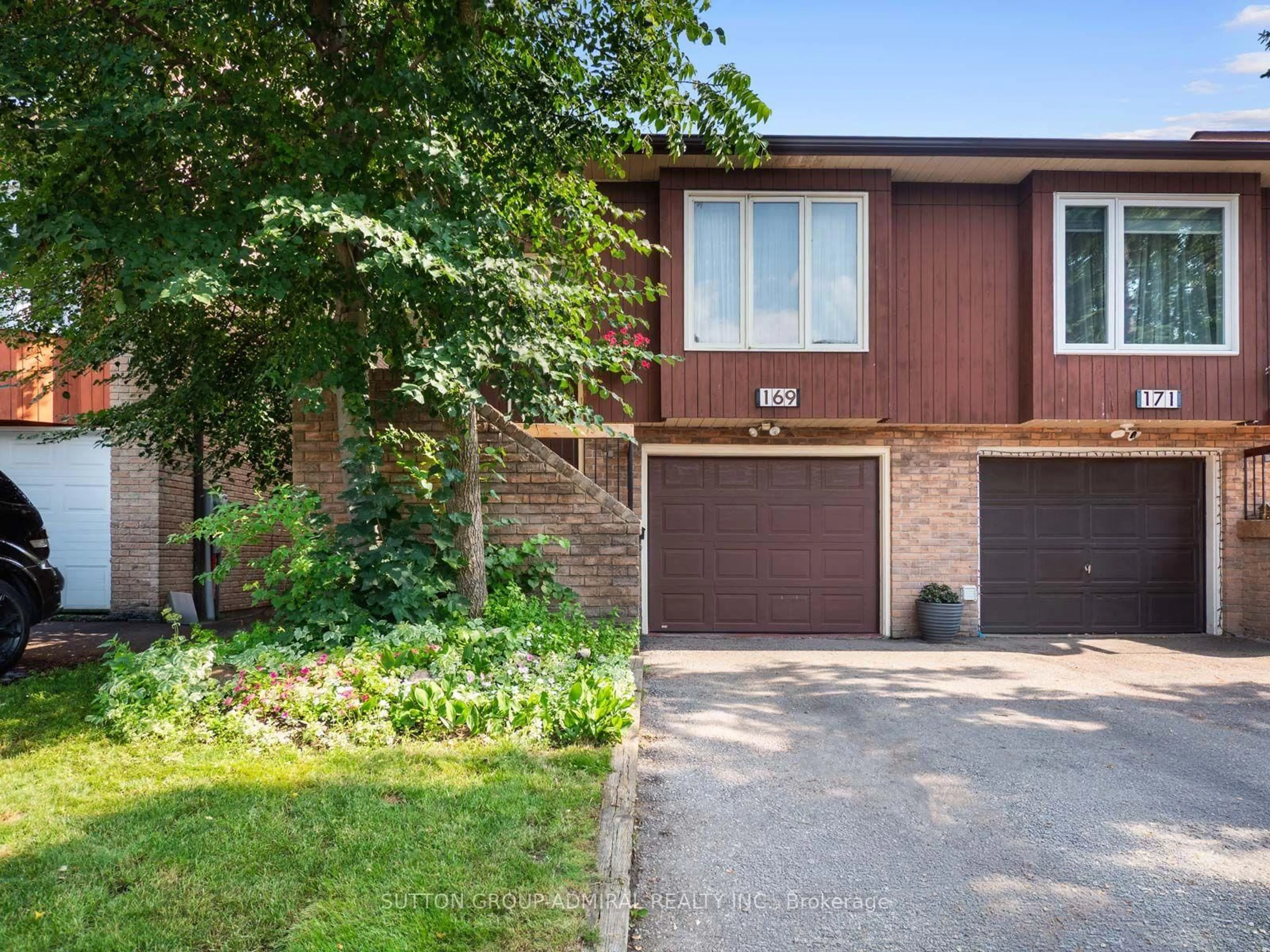 Home with brick exterior material, street for 169 Robert Hicks Dr, Toronto Ontario M2R 3R3