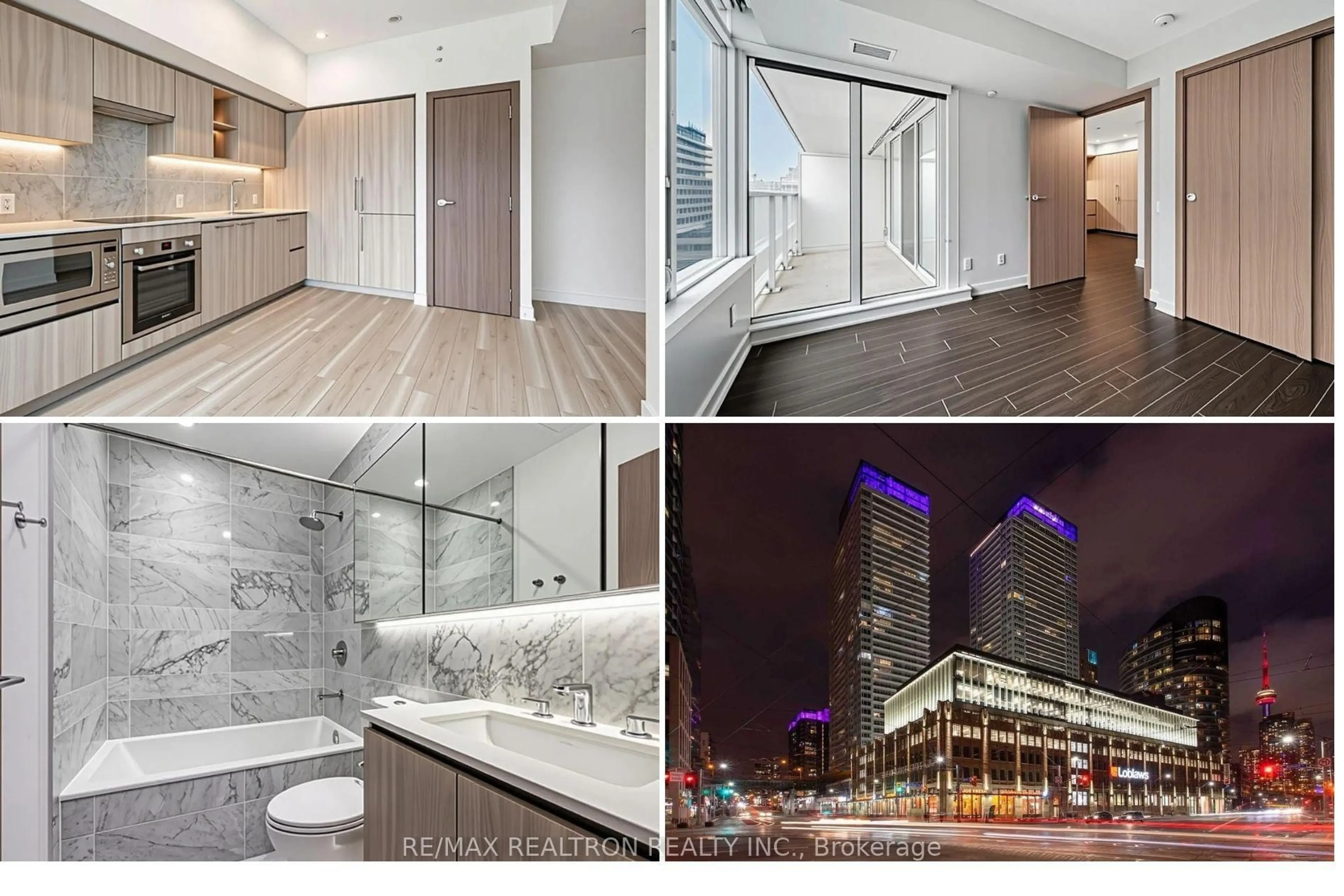 Contemporary bathroom, ceramic/tile floor for 19 Bathurst St #1216, Toronto Ontario M5V 0N2