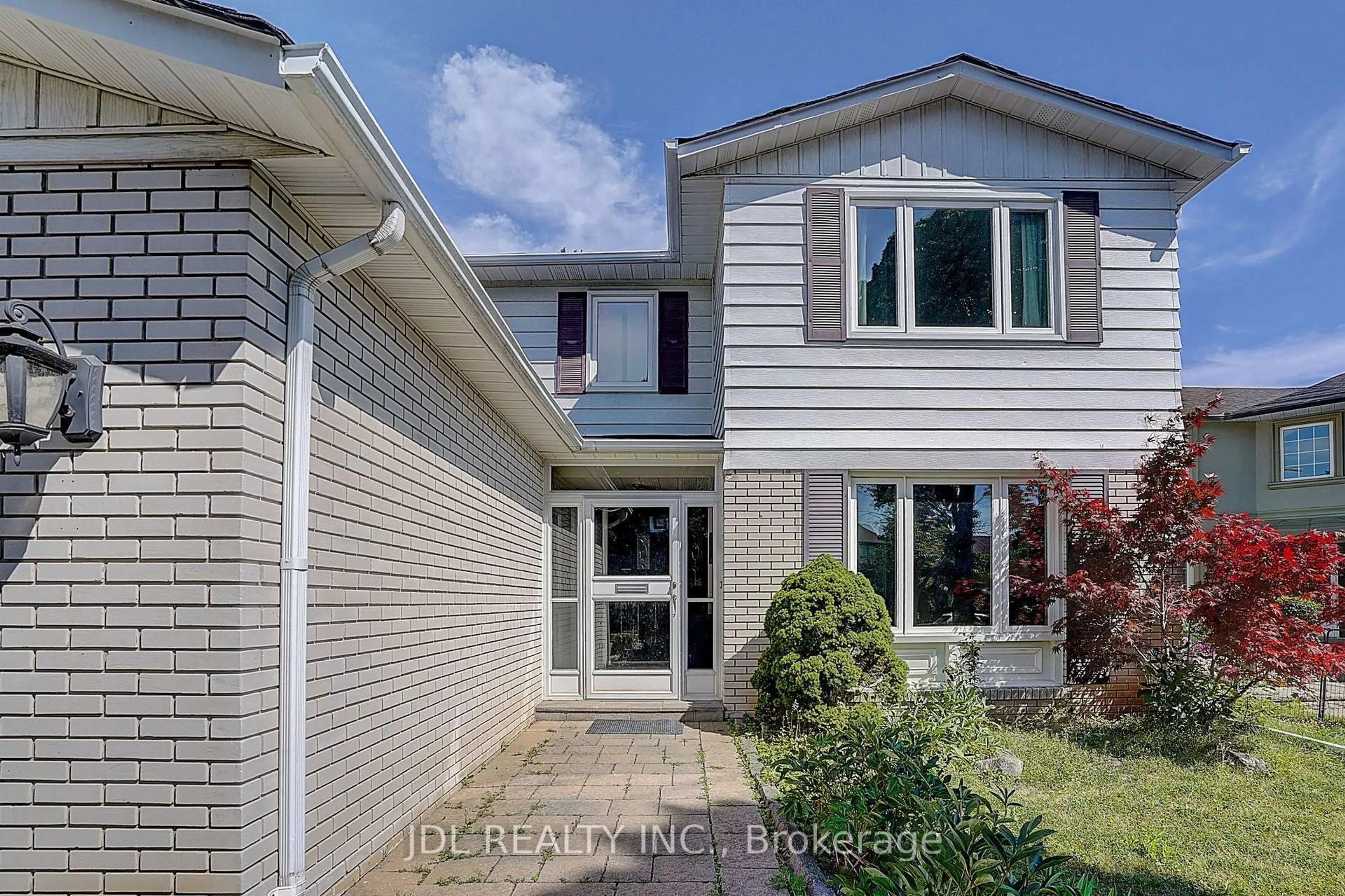 Home with brick exterior material, street for 20 Mossgrove Tr, Toronto Ontario M2L 2W3