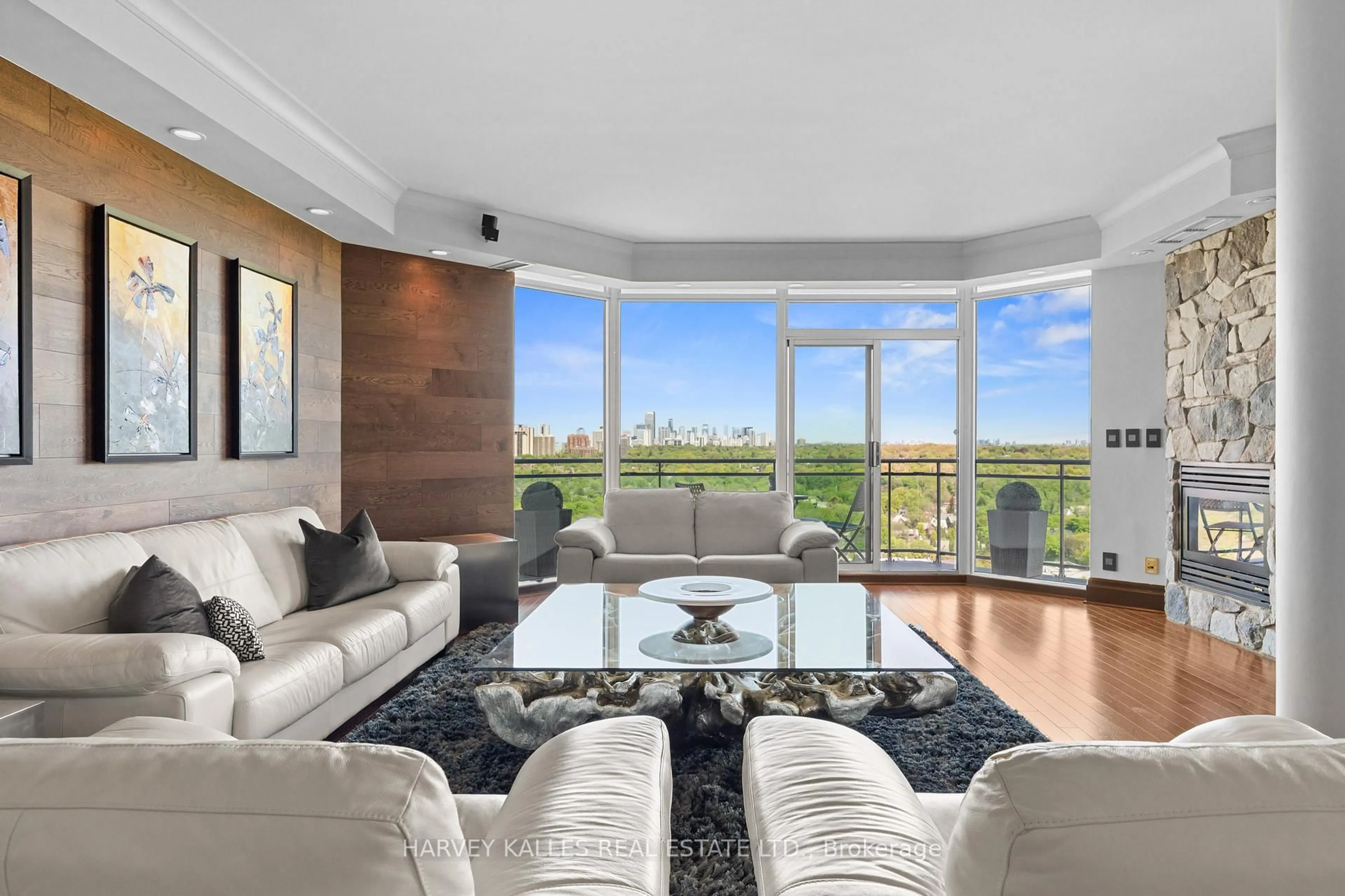 Living room with furniture, unknown for 300 Bloor St #2701, Toronto Ontario M4W 3Y2
