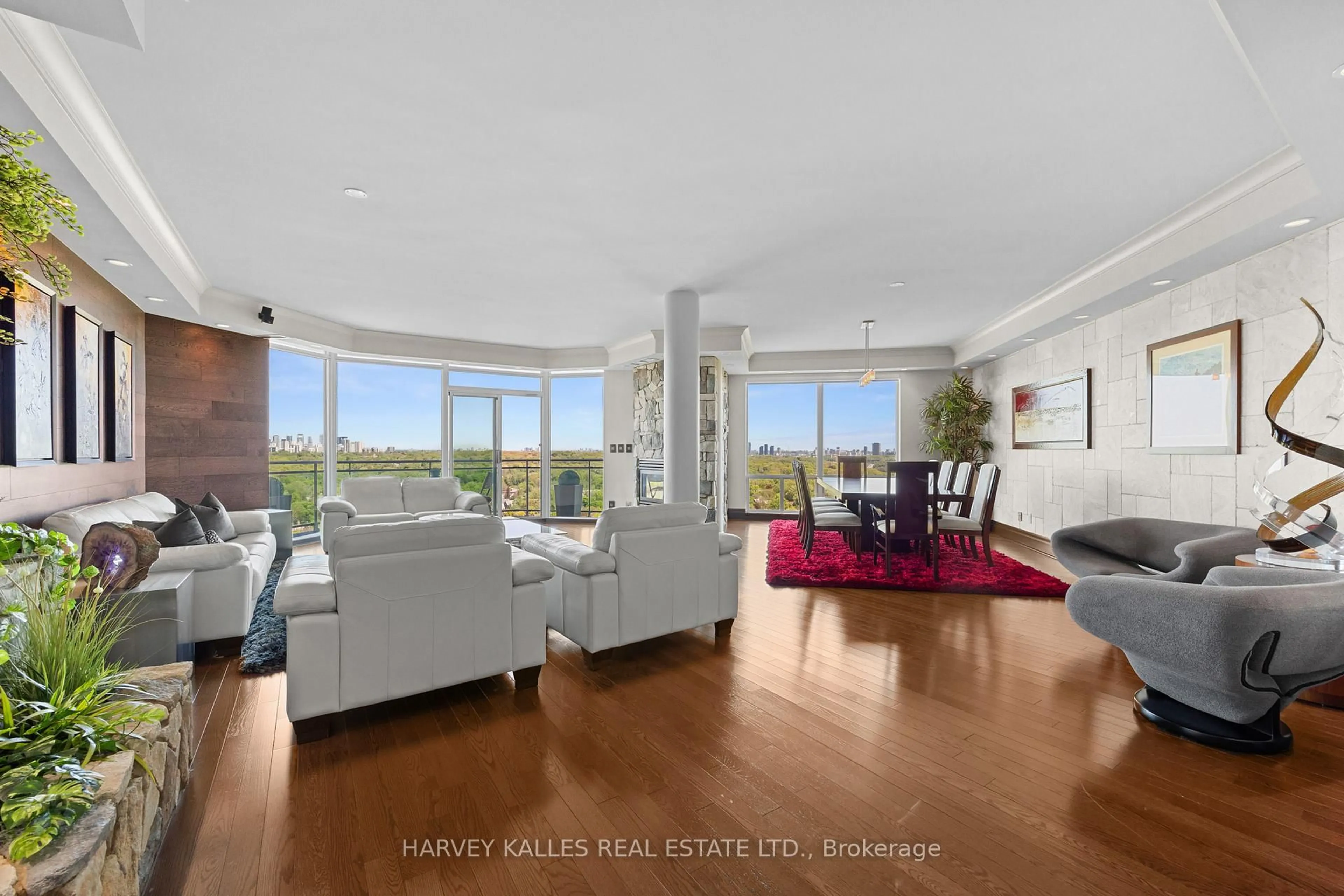 Living room with furniture, unknown for 300 Bloor St #2701, Toronto Ontario M4W 3Y2