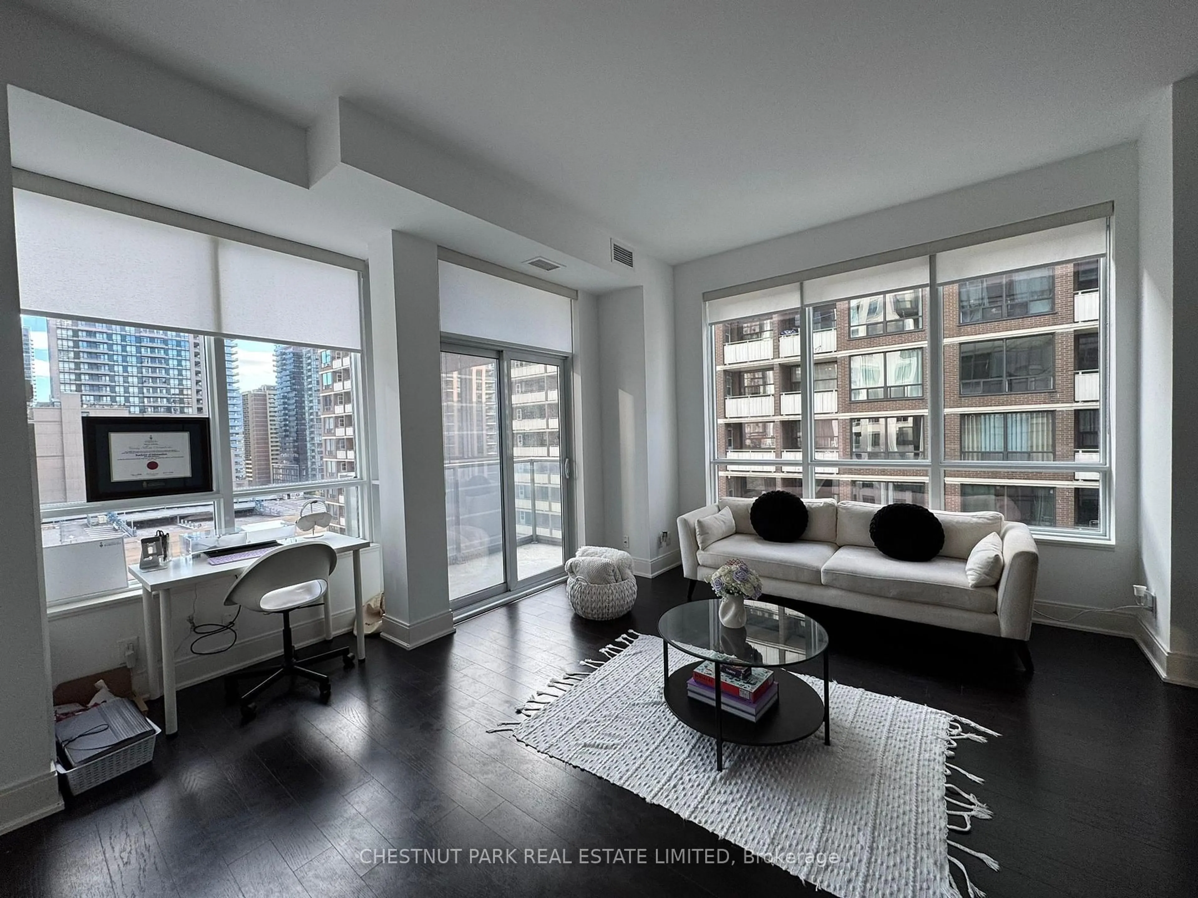 Living room with furniture, unknown for 21 Balmuto St #1102, Toronto Ontario M4Y 1W4