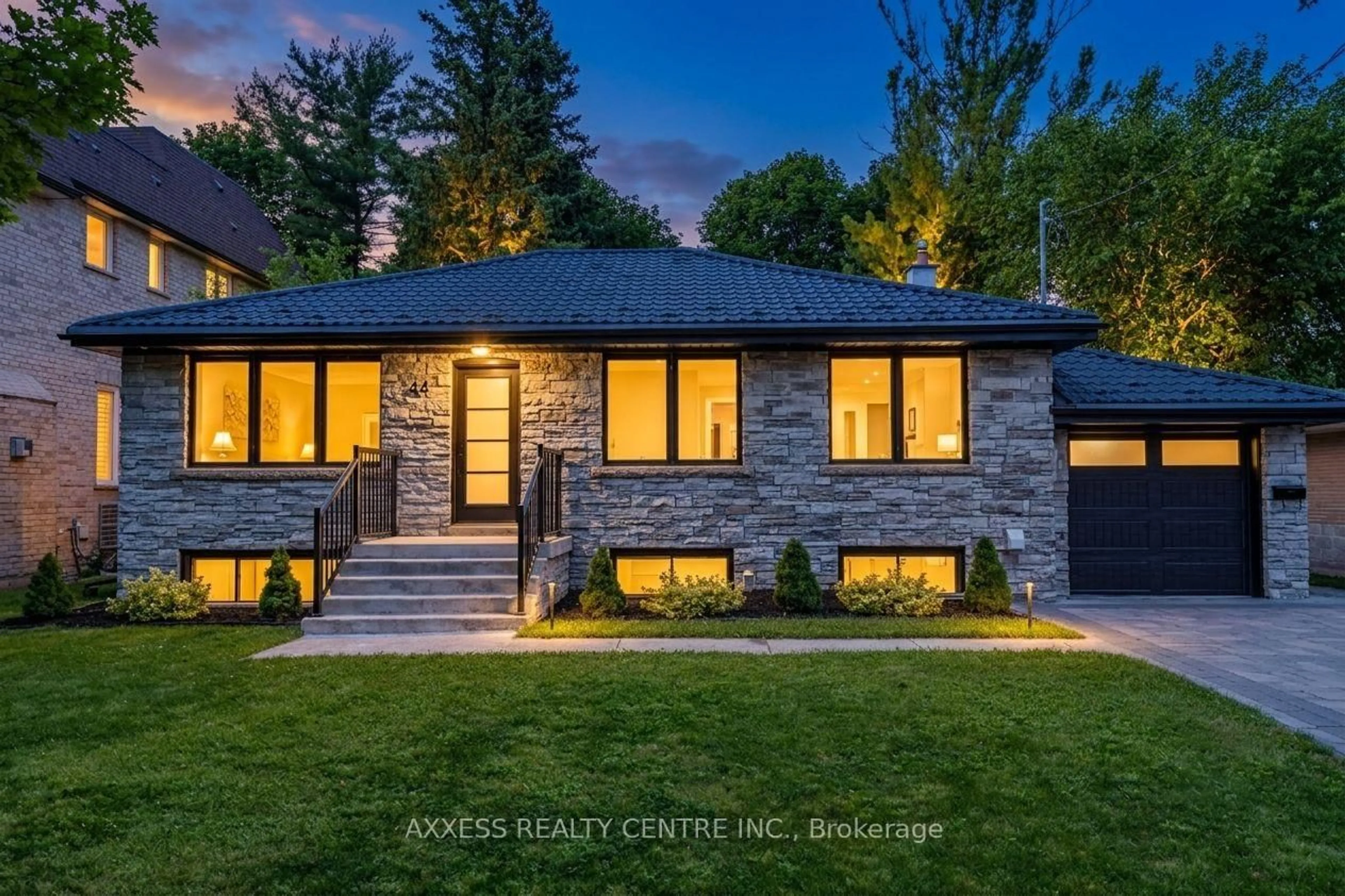 Home with brick exterior material, street for 44 Transwell Ave, Toronto Ontario M2R 2J8