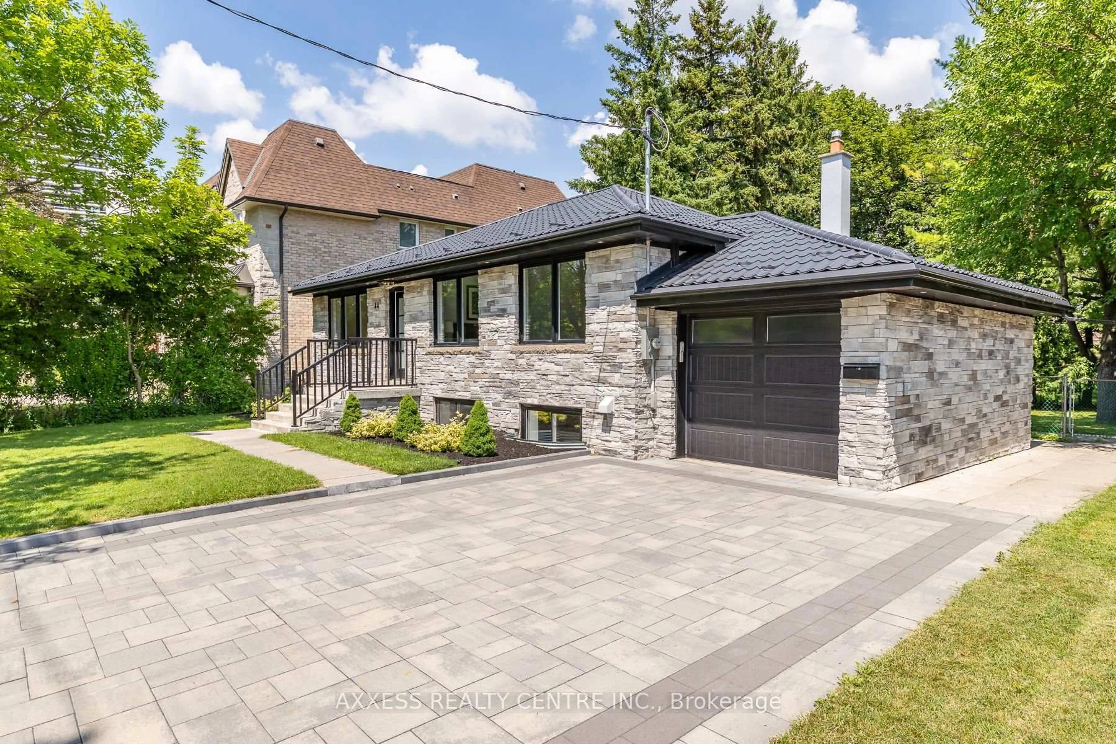Home with brick exterior material, street for 44 Transwell Ave, Toronto Ontario M2R 2J8