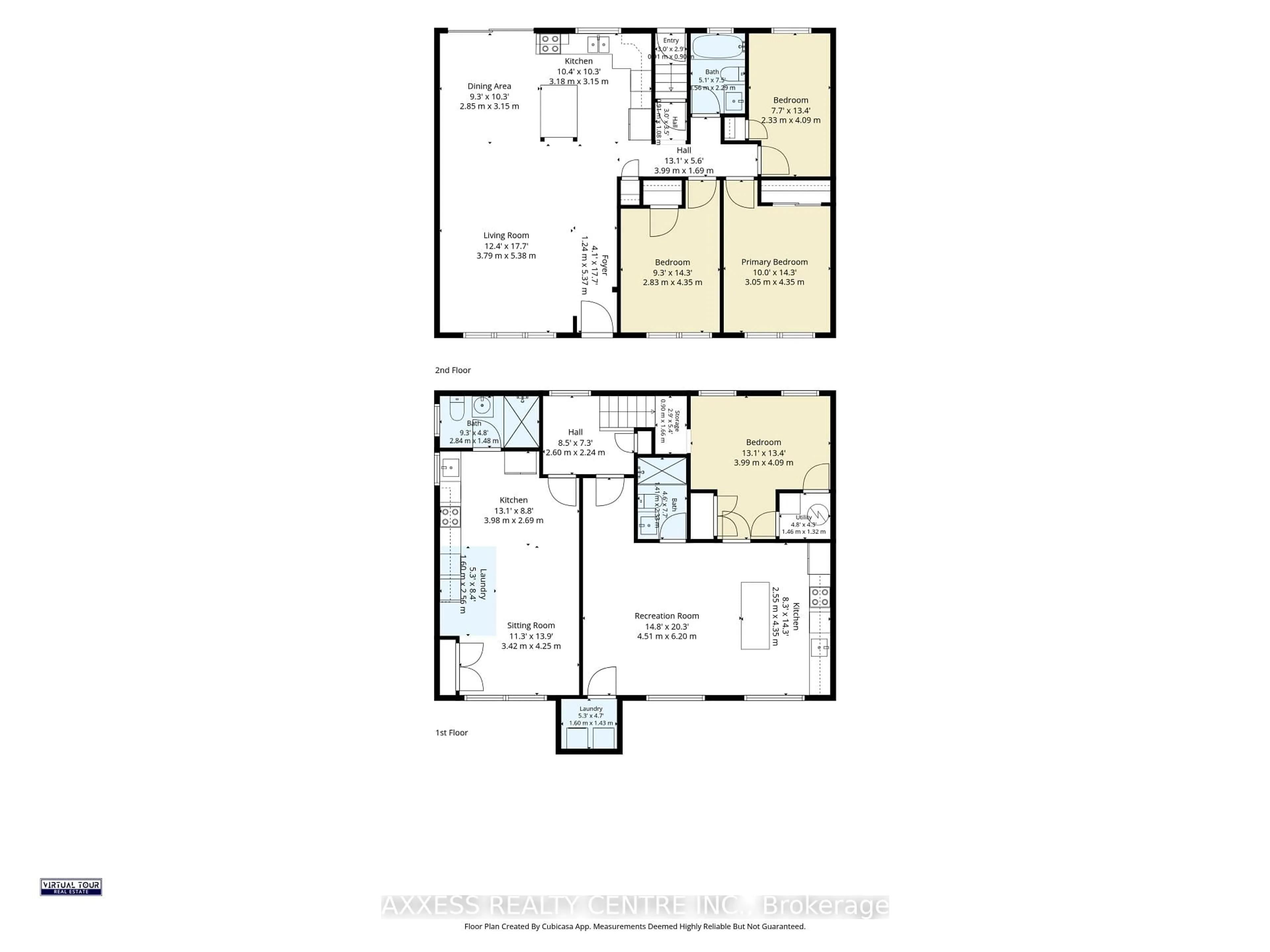 Floor plan for 44 Transwell Ave, Toronto Ontario M2R 2J8