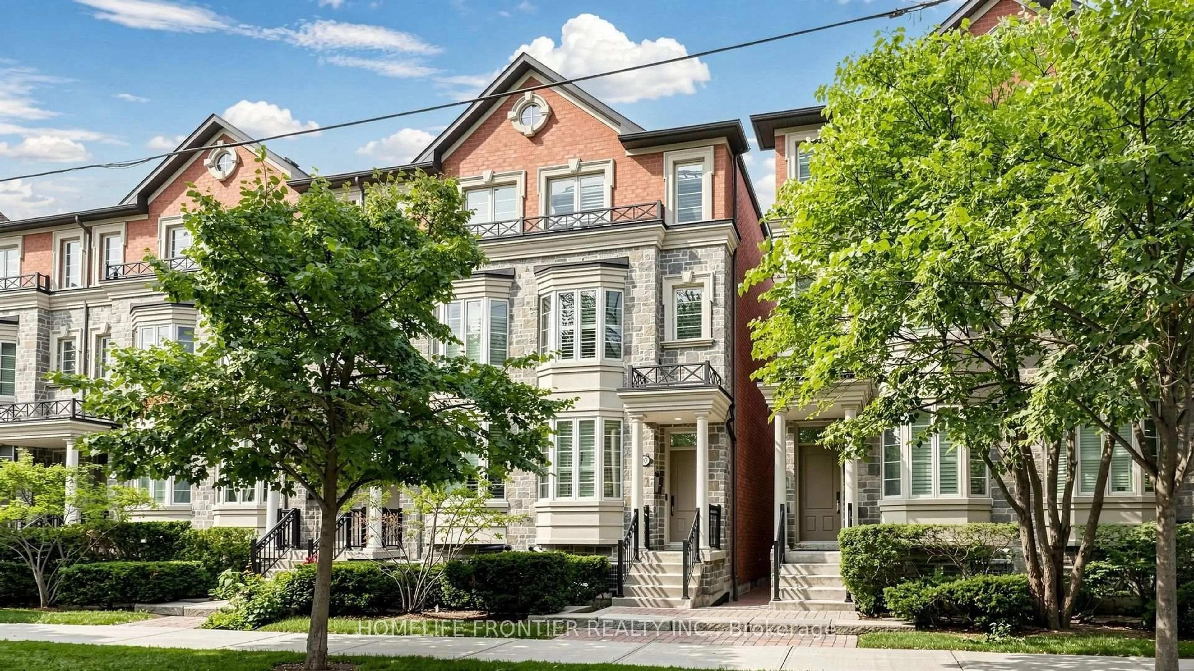 Home with brick exterior material, street for 30 Clairtrell Rd, Toronto Ontario M2N 5J6