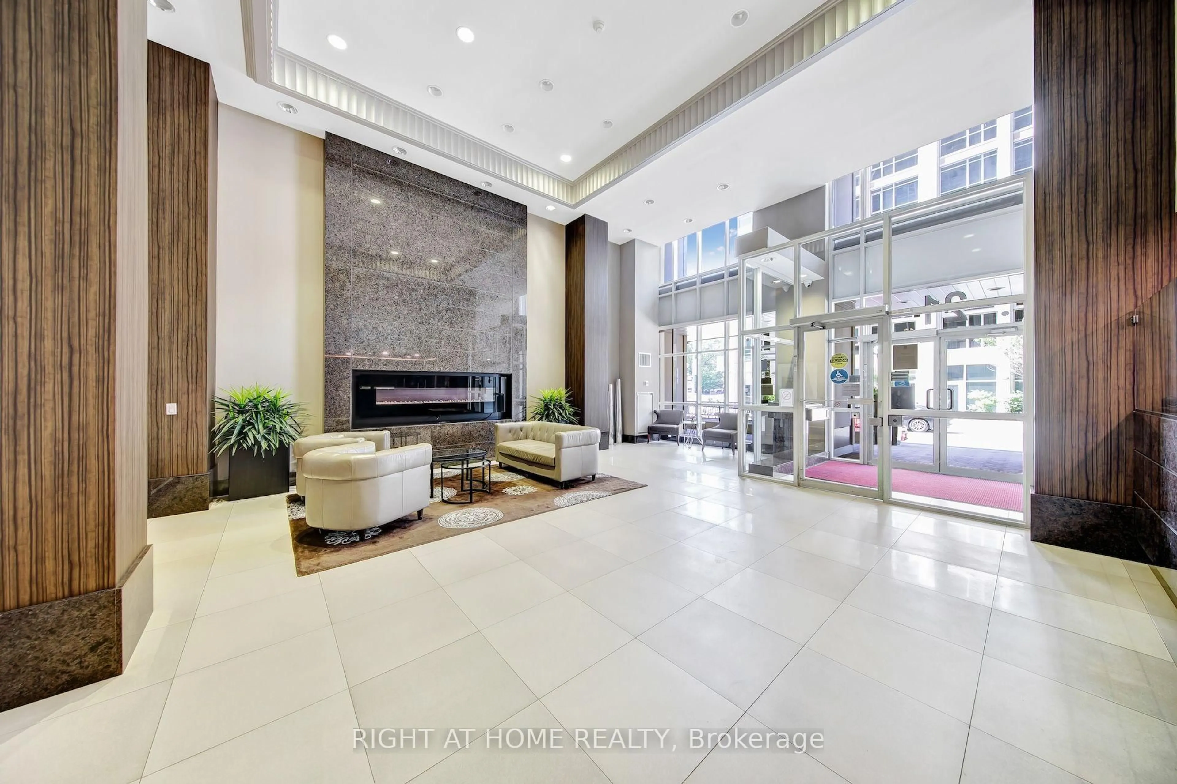 Lobby for 21 GRAND MAGAZINE St #2409, Toronto Ontario M5V 1B5