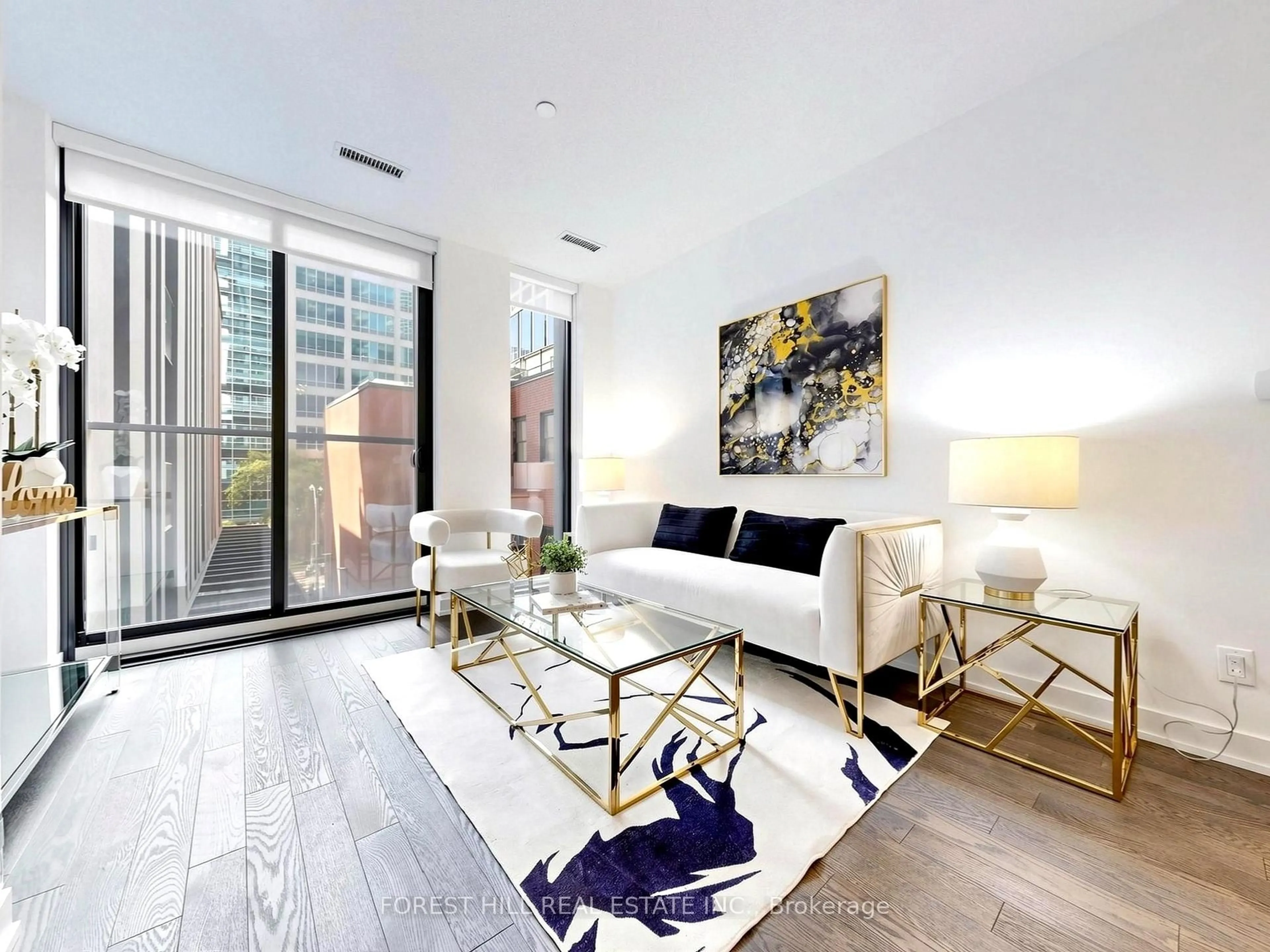 Living room with furniture, unknown for 25 Richmond St #210, Toronto Ontario M5C 0A6