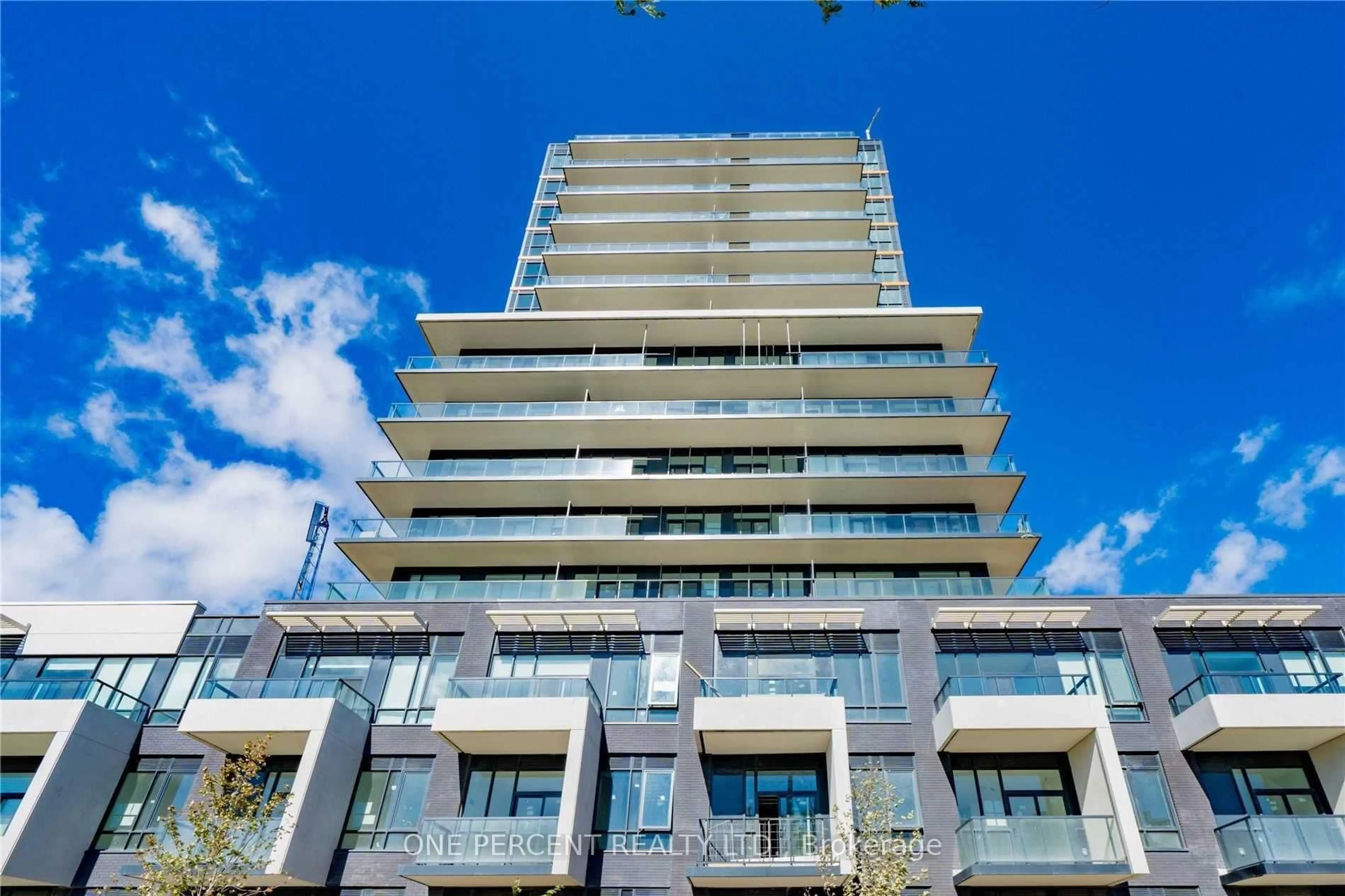 A pic from outside/outdoor area/front of a property/back of a property/a pic from drone, building for 1603 Eglinton Ave #217, Toronto Ontario M6E 2H1