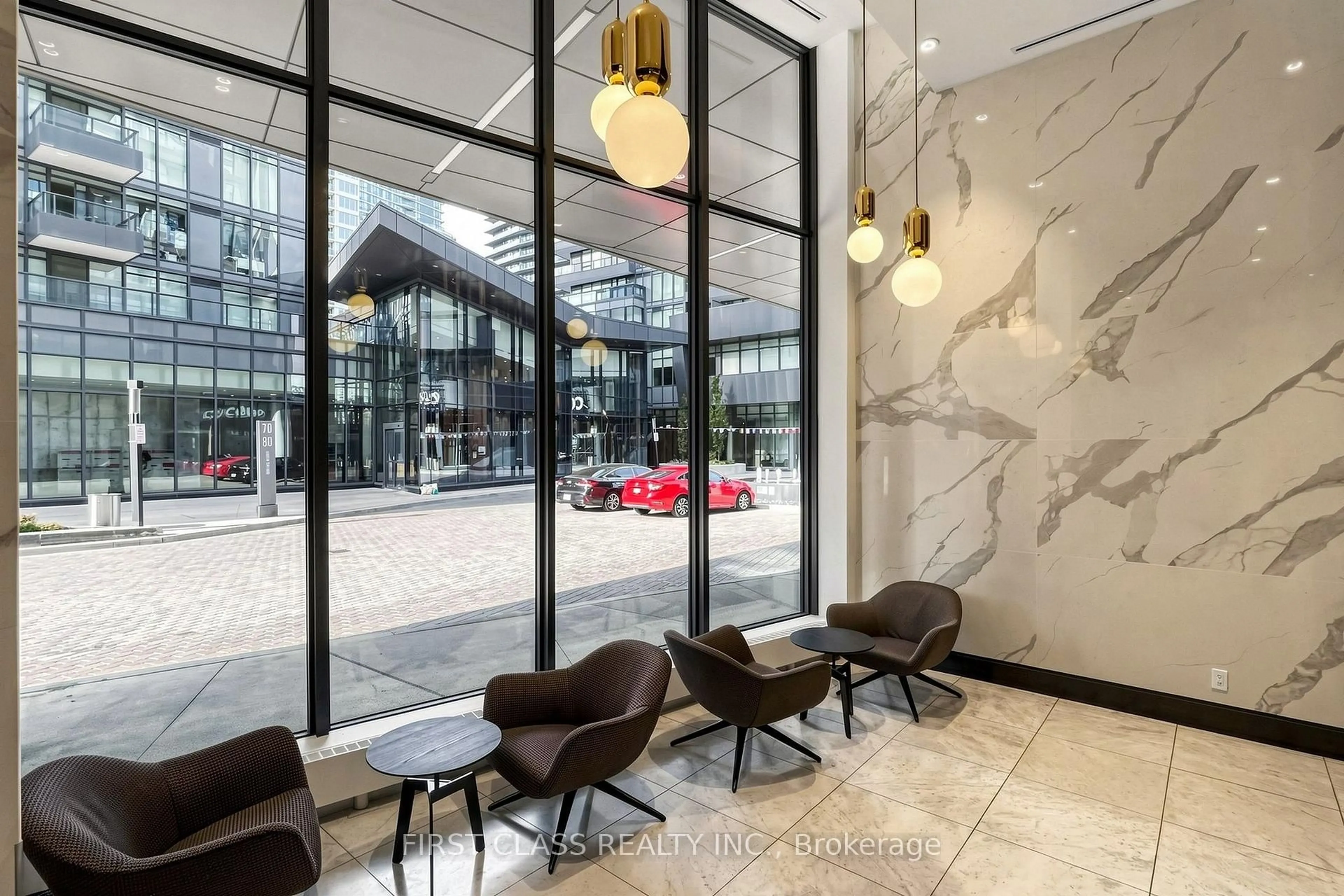 Lobby for 90 Queens Wharf Rd #503, Toronto Ontario M5V 0J4