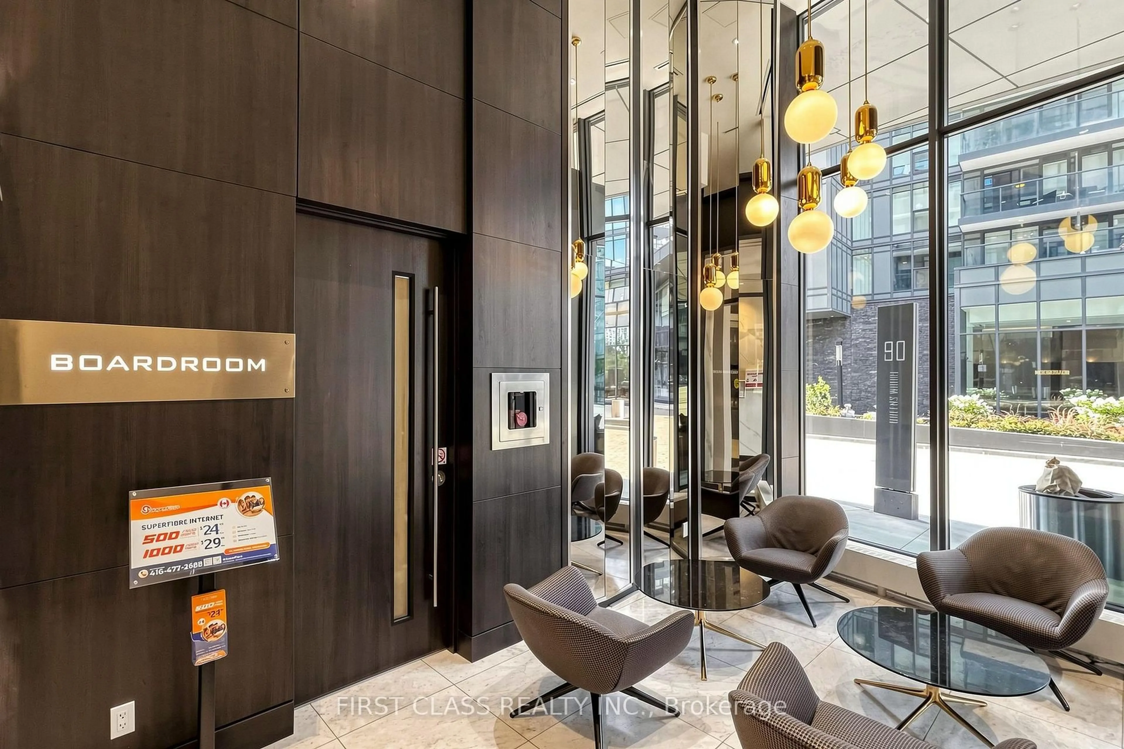 Indoor foyer for 90 Queens Wharf Rd #503, Toronto Ontario M5V 0J4