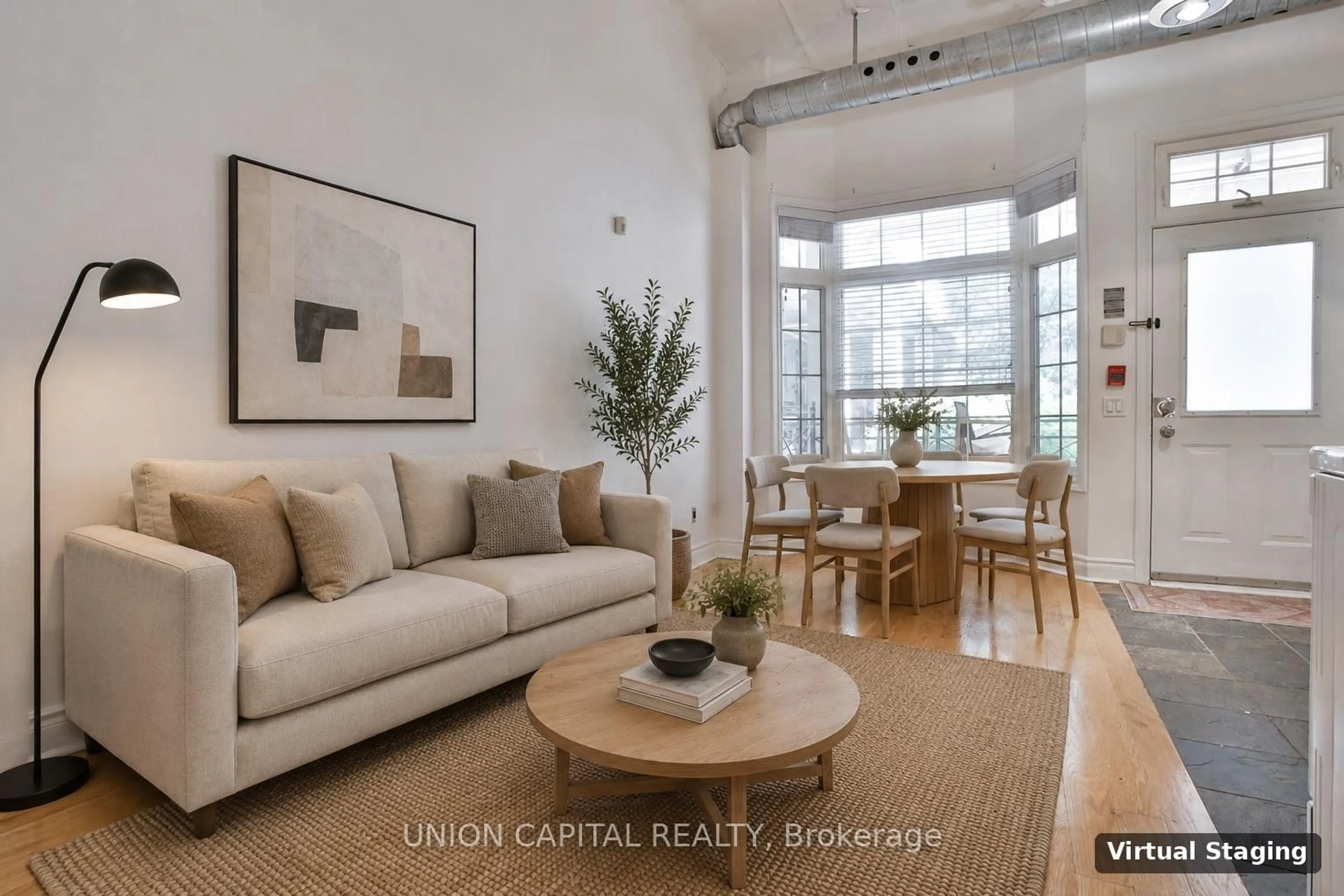 Living room with furniture, unknown for 71 Mccaul St #143, Toronto Ontario M5T 2X1