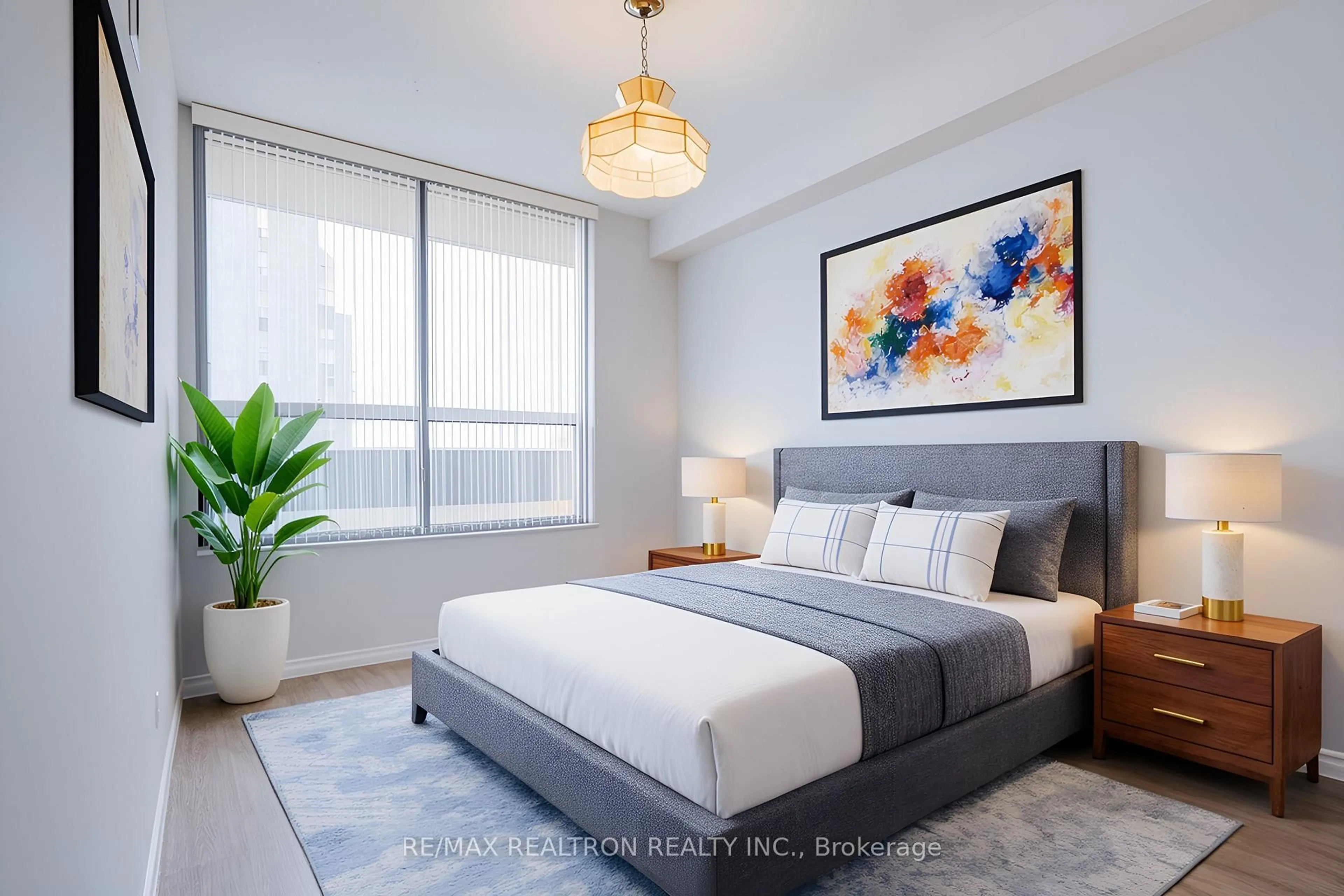 Bedroom with bed, unknown for 100 Canyon Ave #606, Toronto Ontario M3H 5T9