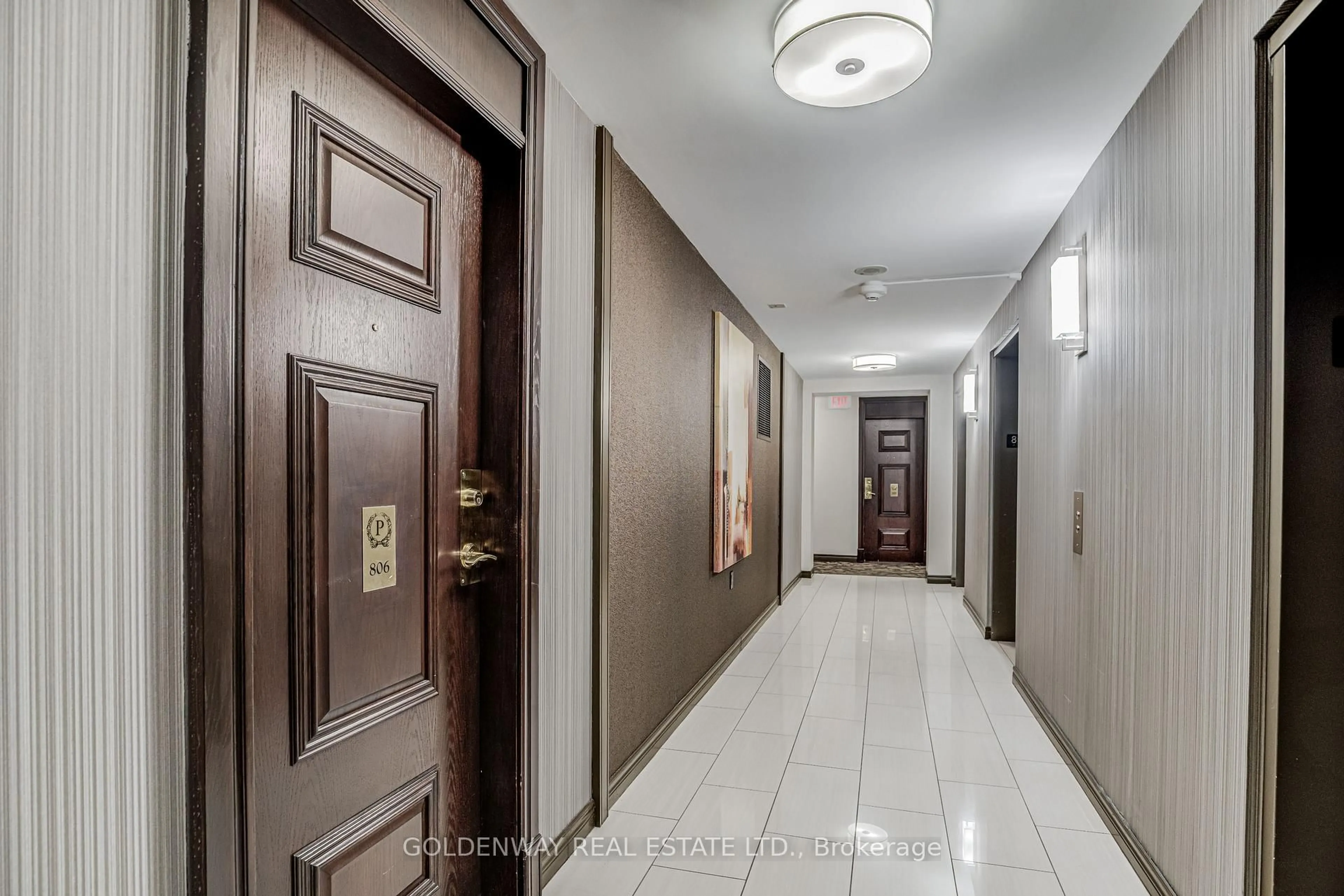 Indoor foyer for 20 Olive Ave #806, Toronto Ontario M2N 4N5