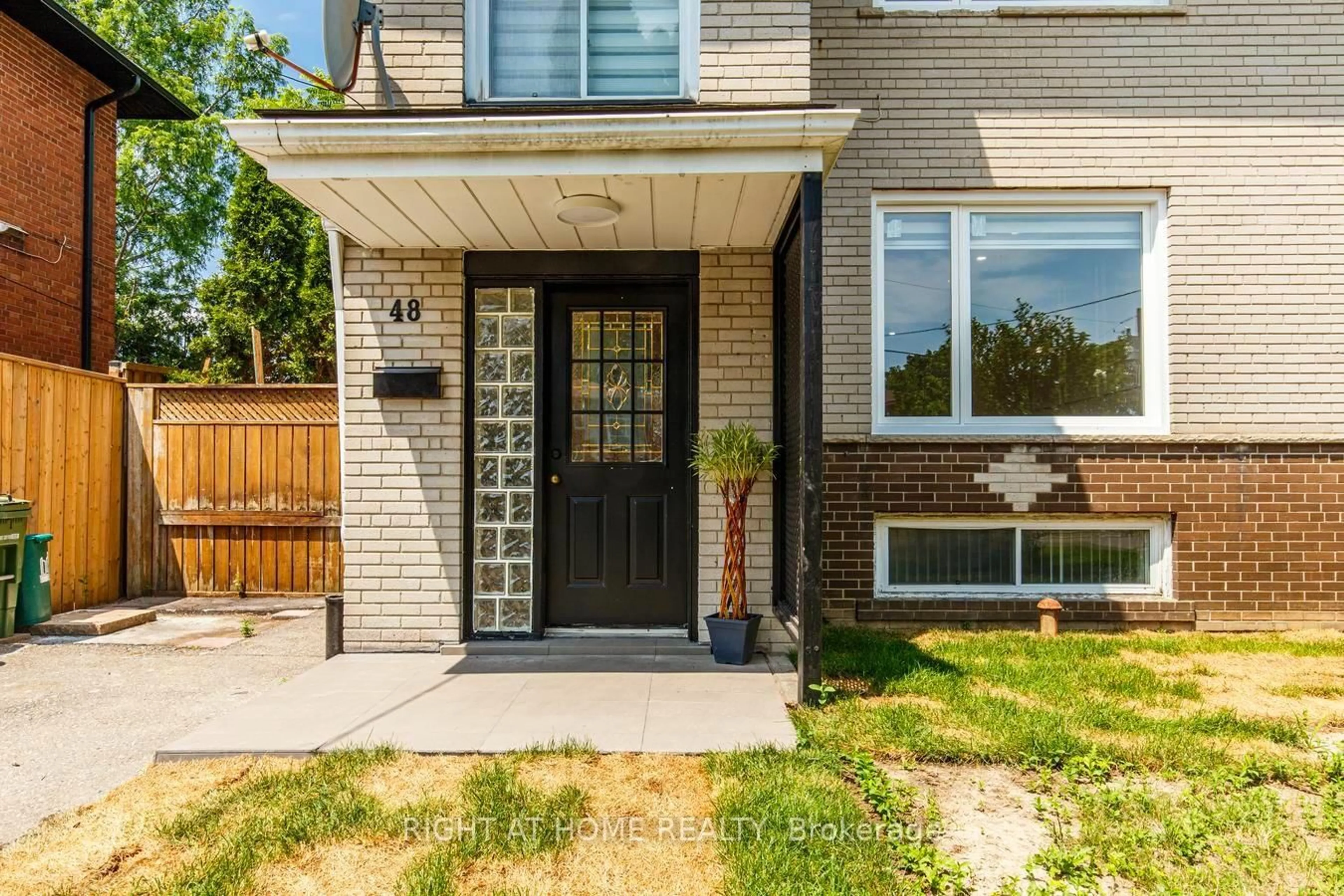 Home with brick exterior material, street for 48 Daleside Cres, Toronto Ontario M4A 2H6