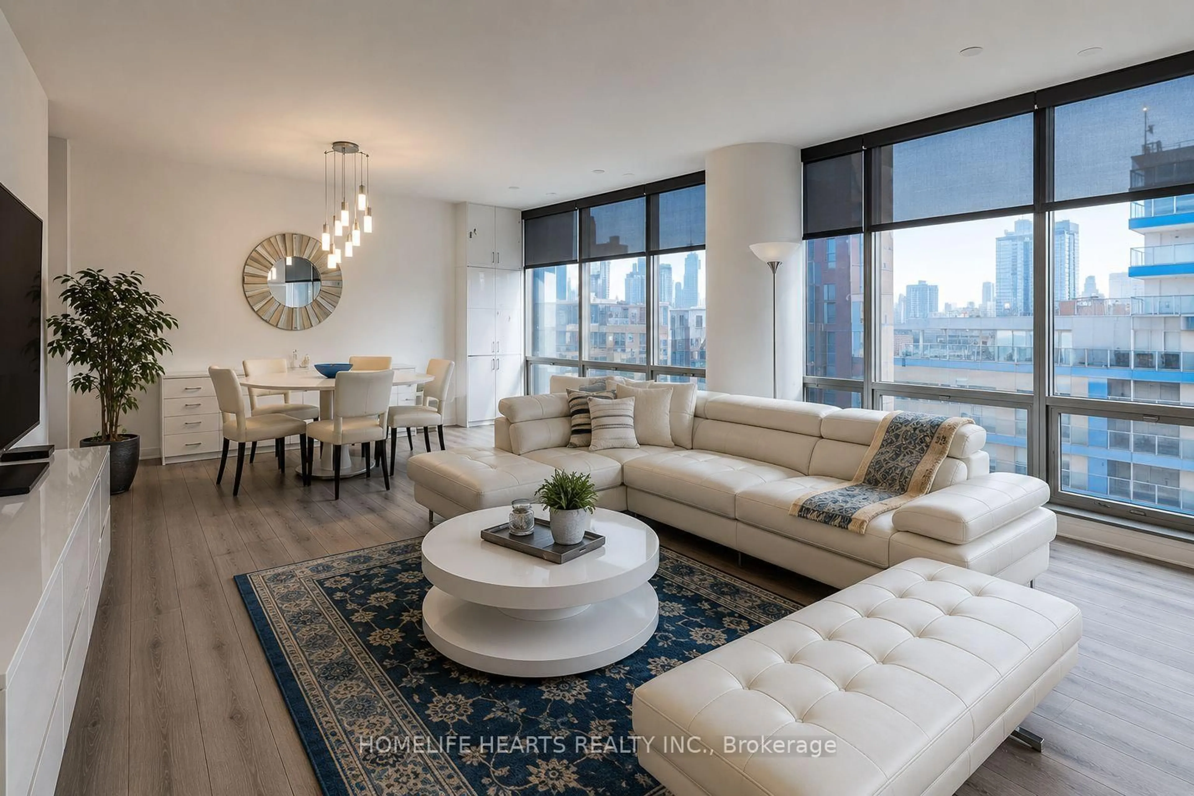 Living room with furniture, unknown for 35 Mariner Terr #309, Toronto Ontario M5V 3V9