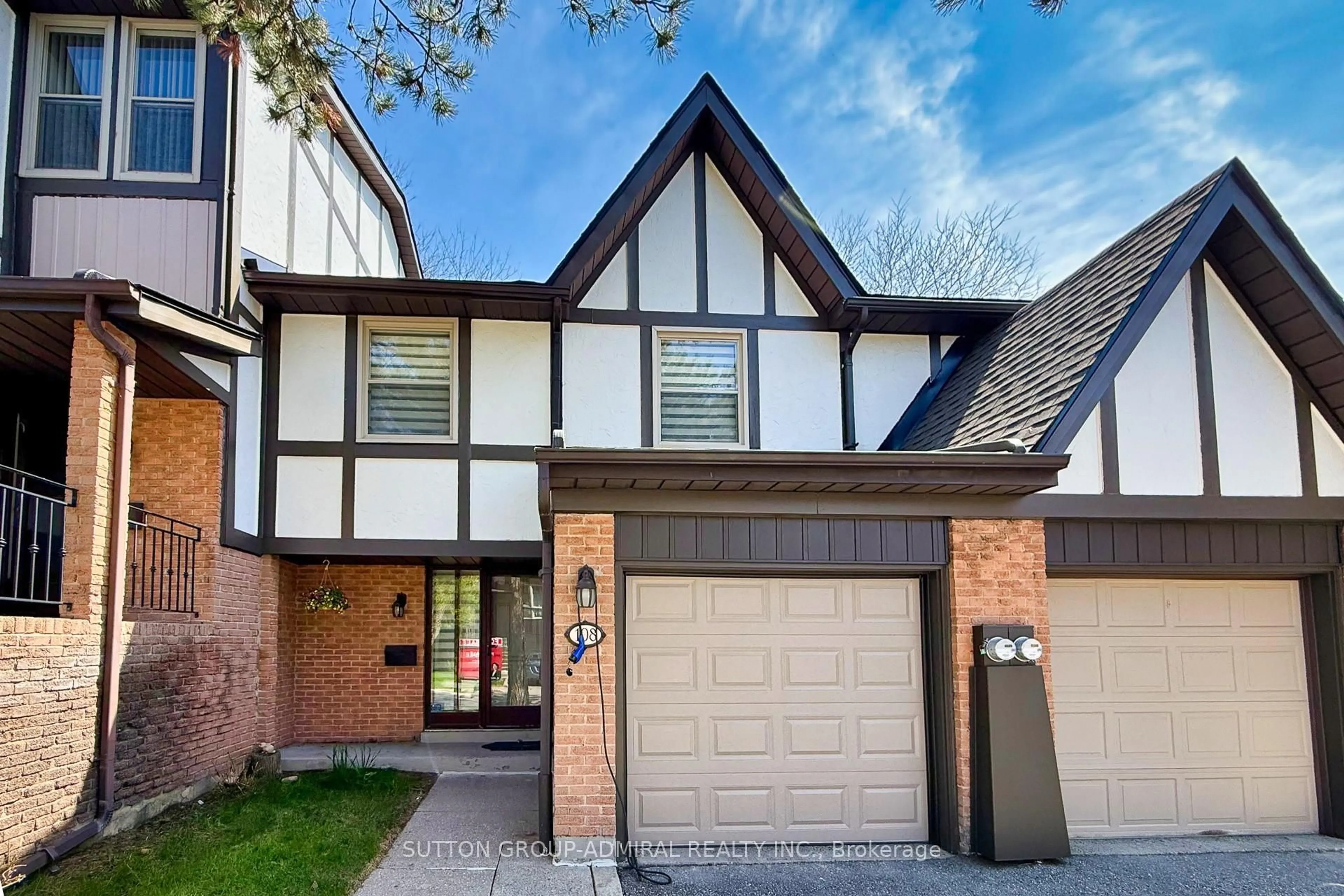 Home with brick exterior material, street for 108 English Ivy Way, Toronto Ontario M3H 3M4