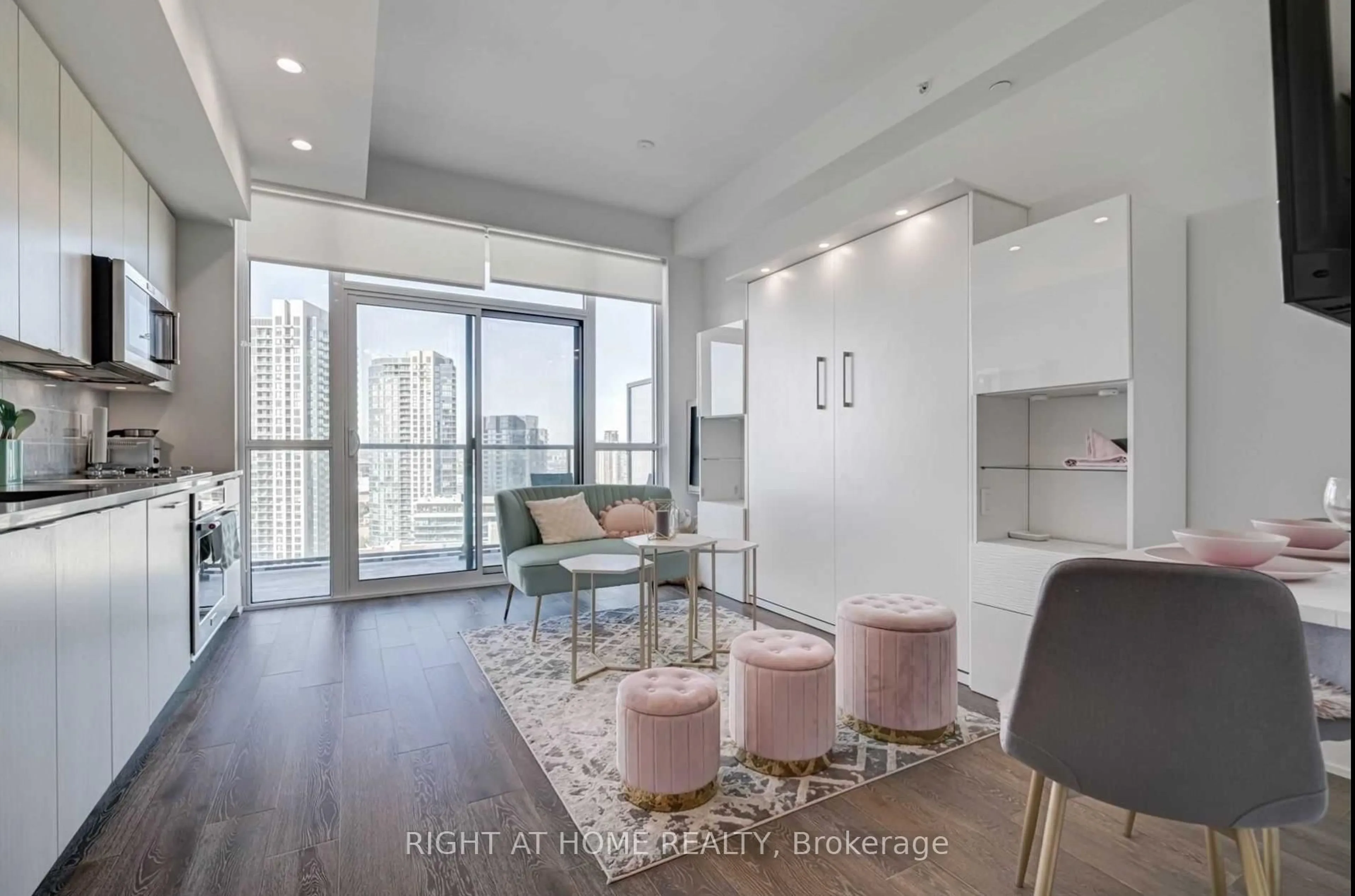 Living room with furniture, unknown for 38 Iannuzzi St #Uph02, Toronto Ontario M5V 0S2