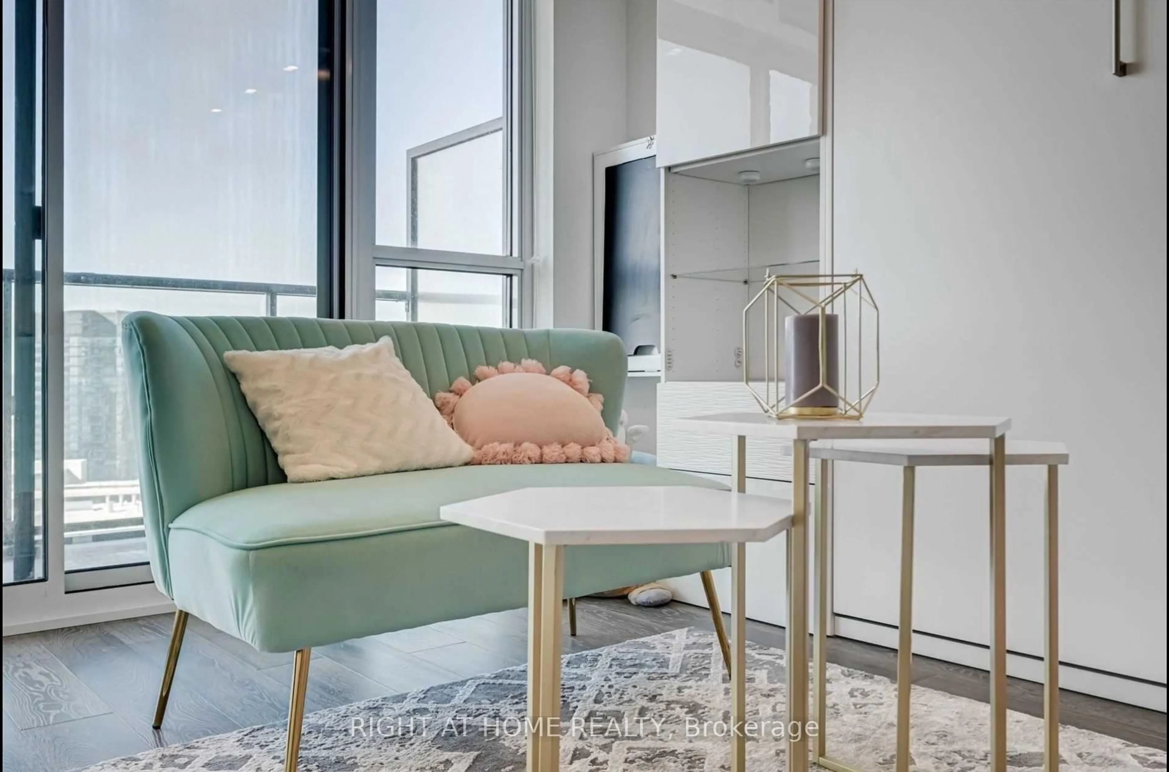 Living room with furniture, unknown for 38 Iannuzzi St #Uph02, Toronto Ontario M5V 0S2