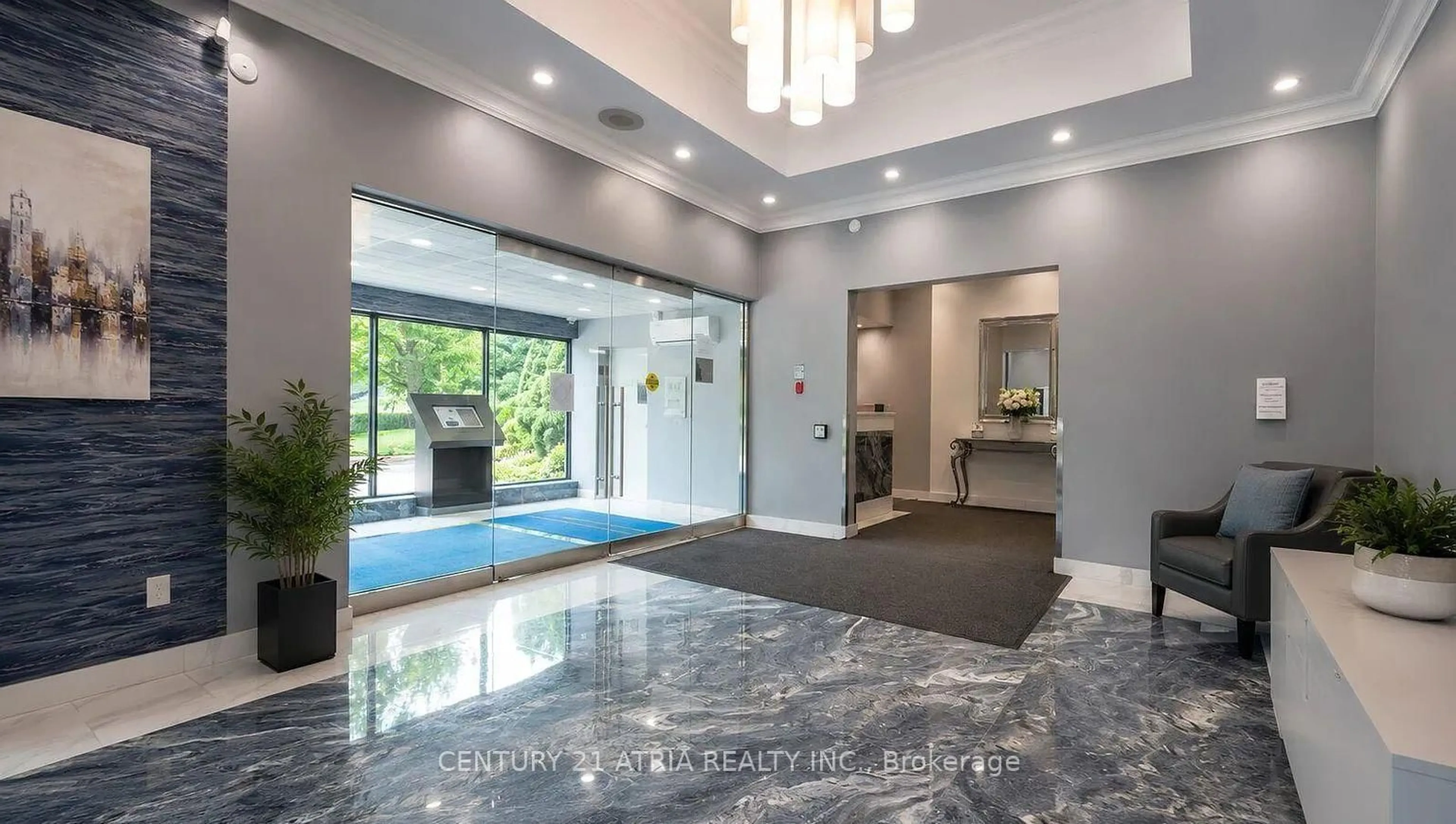 Indoor foyer for 4001 Don Mills Rd #249, Toronto Ontario M2H 3J8
