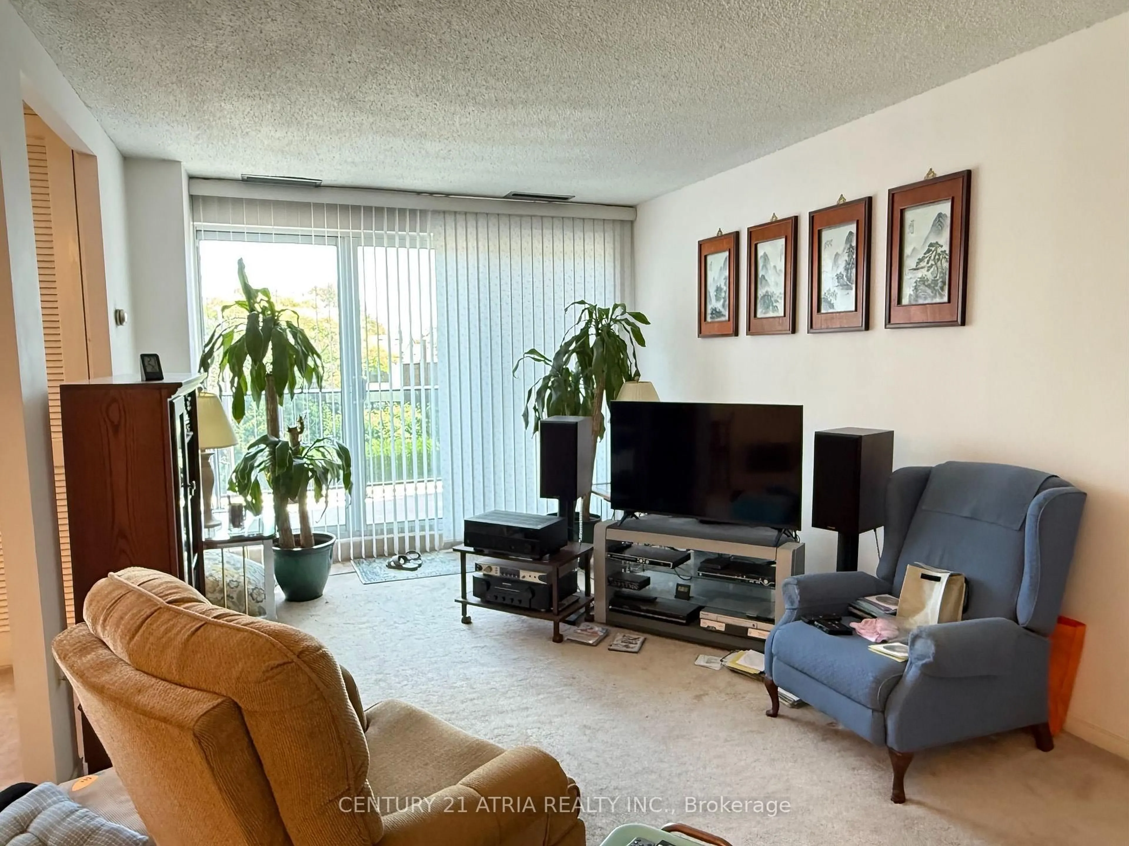 Living room with furniture, unknown for 4001 Don Mills Rd #249, Toronto Ontario M2H 3J8